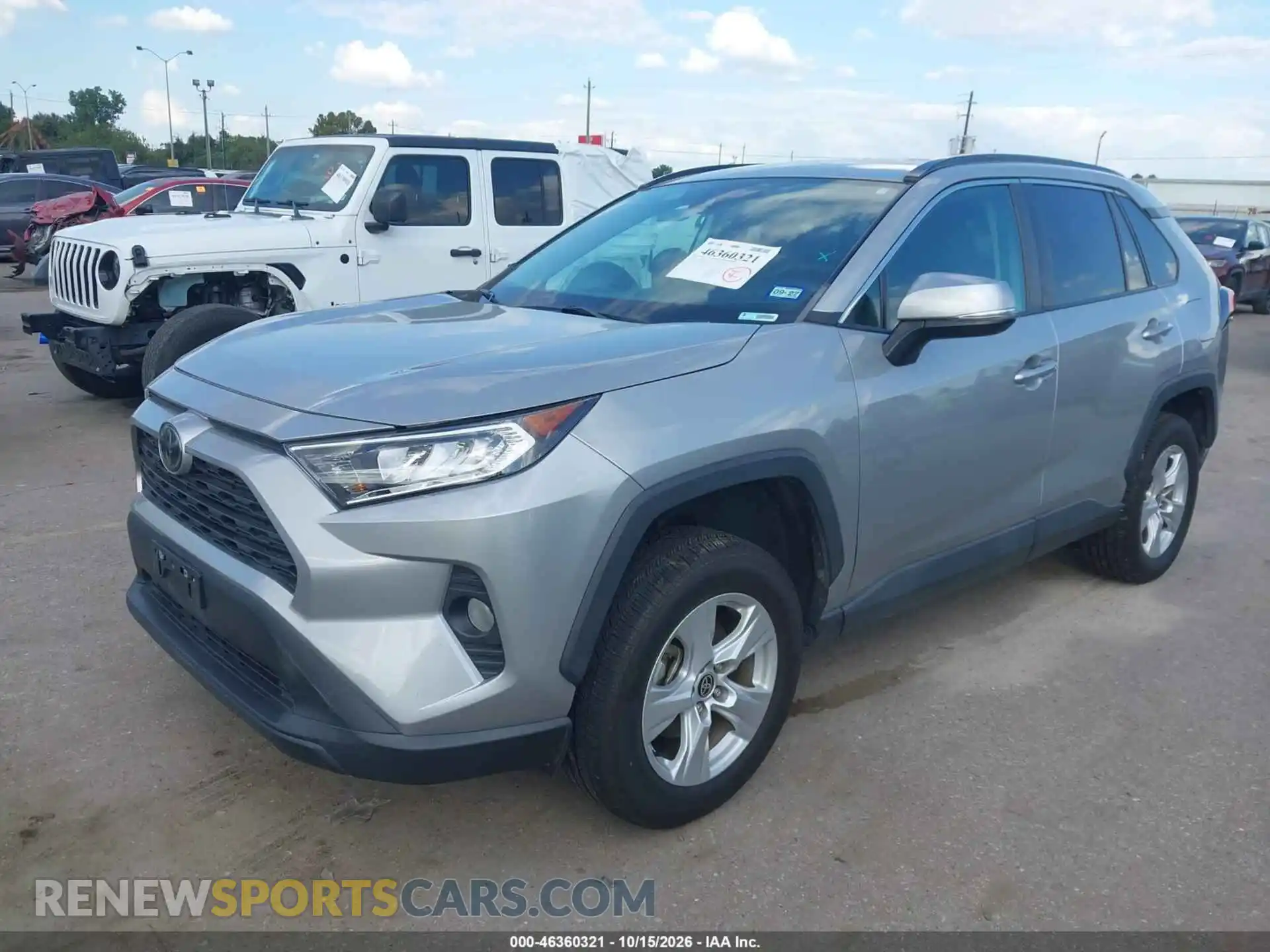 2 Фотография поврежденного автомобиля 2T3P1RFV9MW219057 TOYOTA RAV4 2021