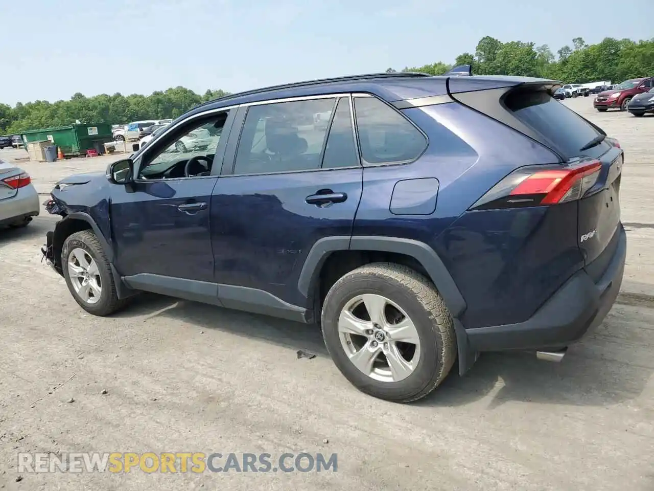 2 Photograph of a damaged car 2T3P1RFV9MW238904 TOYOTA RAV4 2021