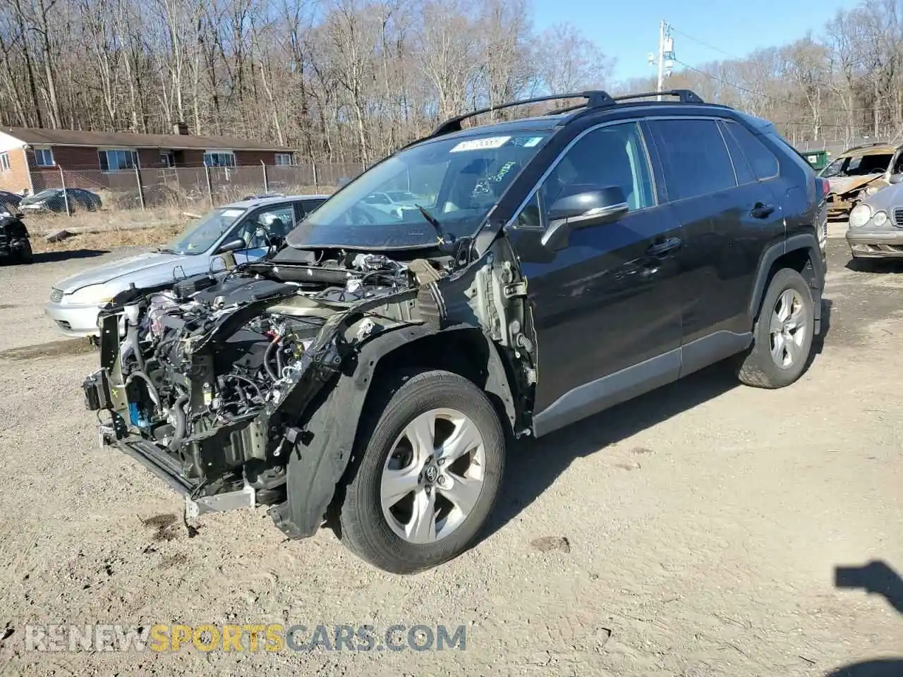 1 Photograph of a damaged car 2T3P1RFVXMC167729 TOYOTA RAV4 2021