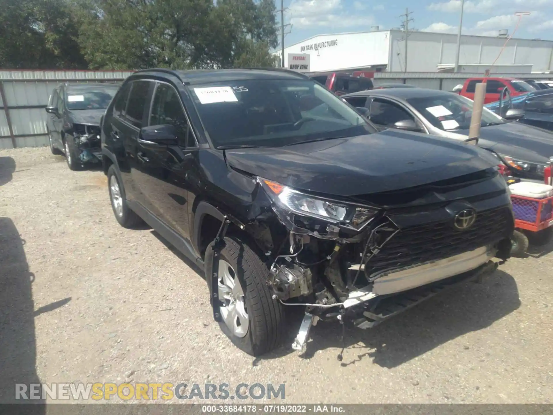 1 Photograph of a damaged car 2T3P1RFVXMC187785 TOYOTA RAV4 2021