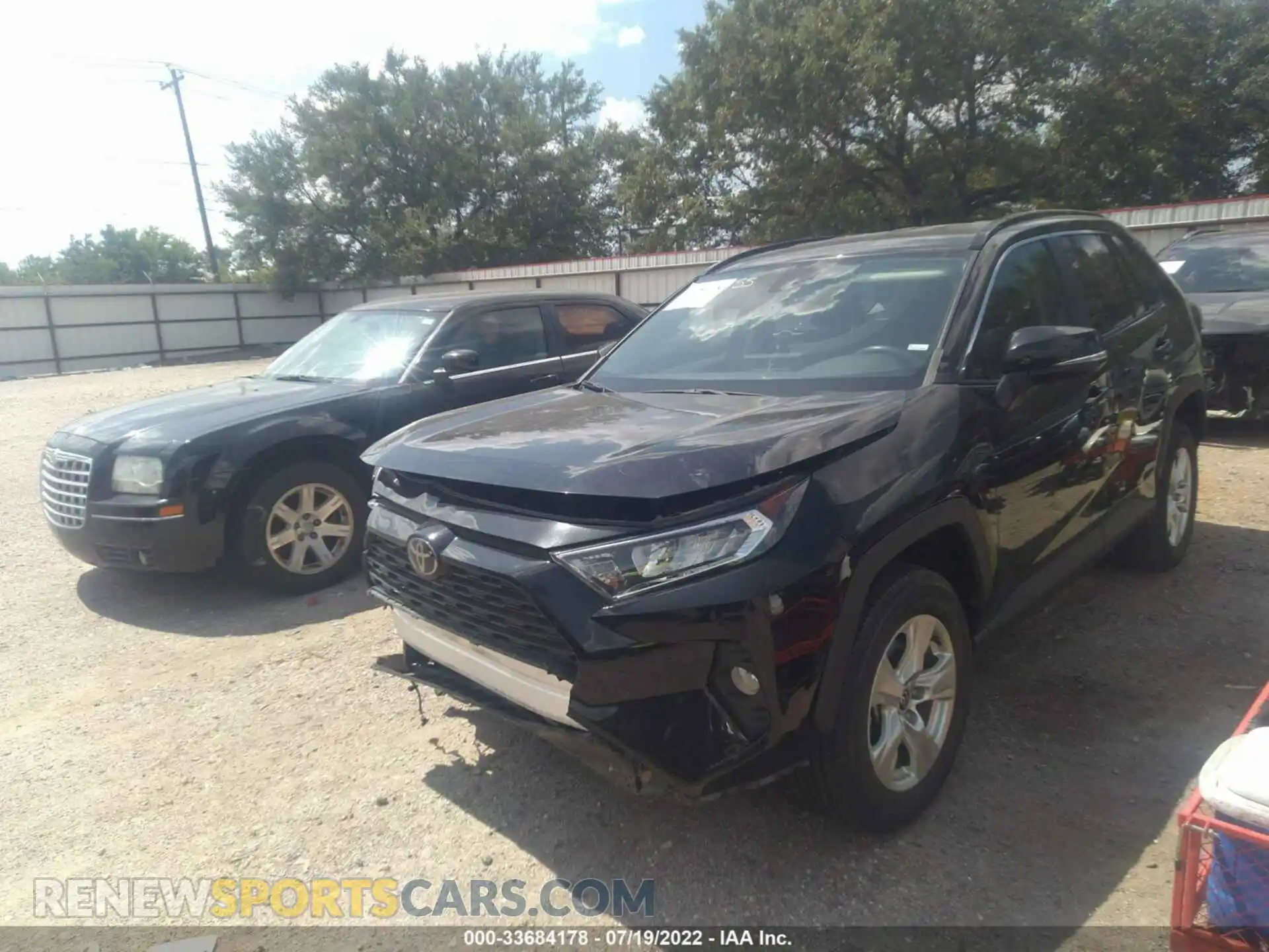 2 Photograph of a damaged car 2T3P1RFVXMC187785 TOYOTA RAV4 2021