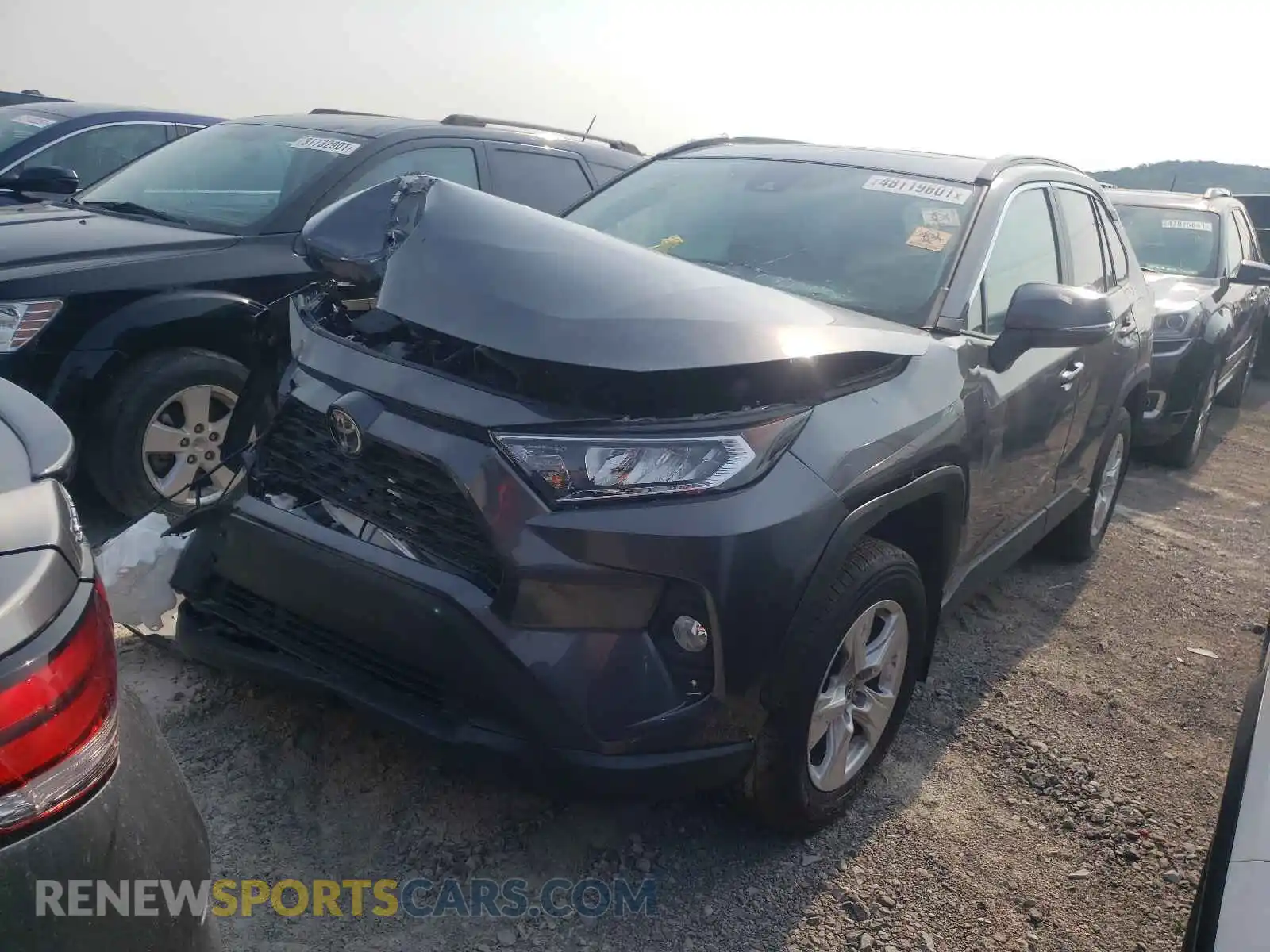 2 Photograph of a damaged car 2T3P1RFVXMC200244 TOYOTA RAV4 2021