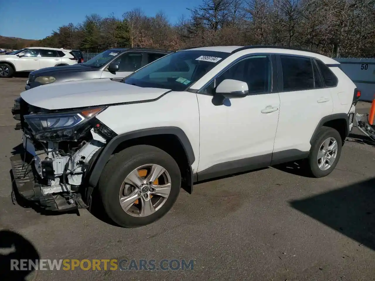 1 Photograph of a damaged car 2T3P1RFVXMC200941 TOYOTA RAV4 2021