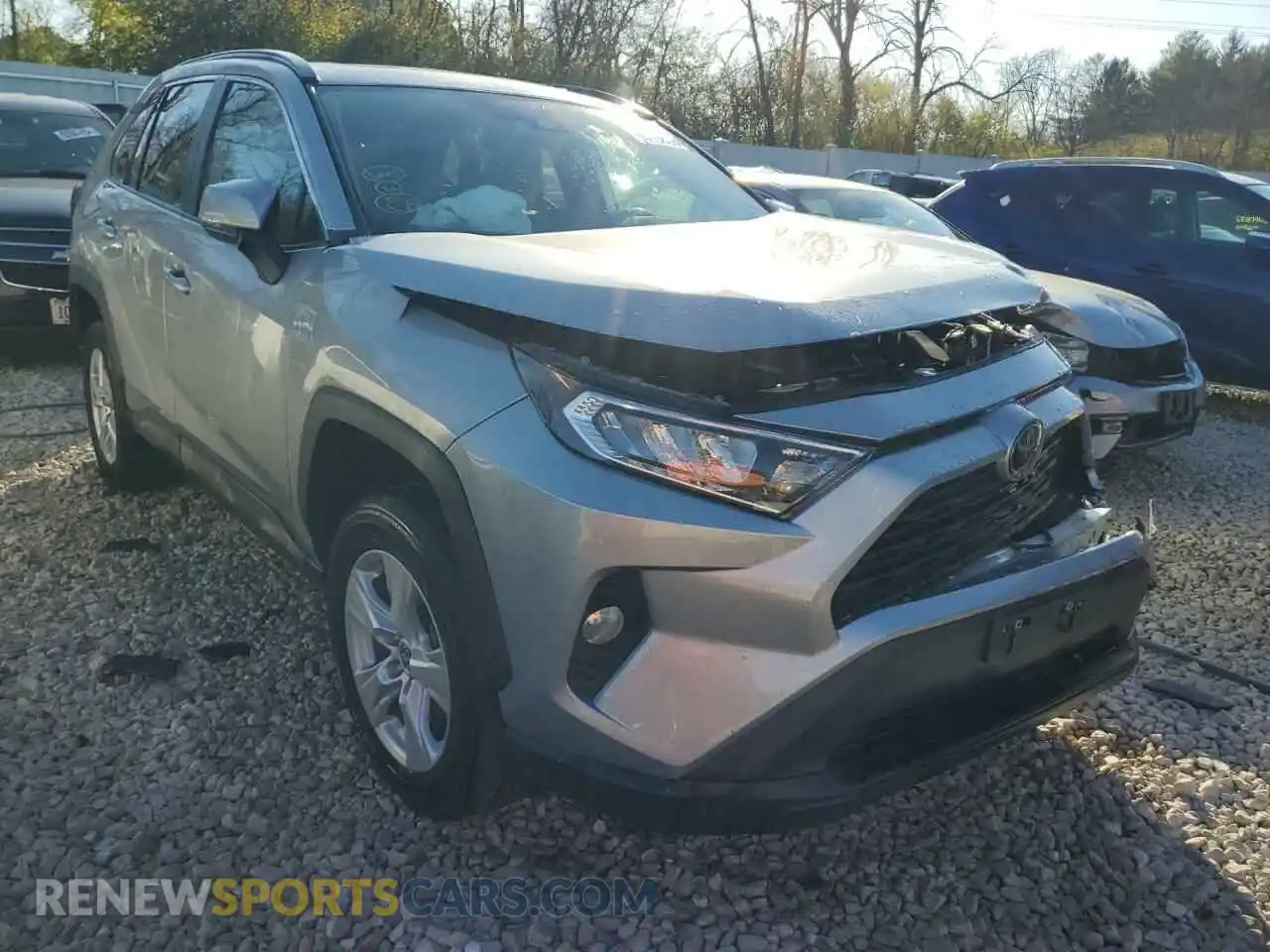 1 Photograph of a damaged car 2T3P1RFVXMC201068 TOYOTA RAV4 2021