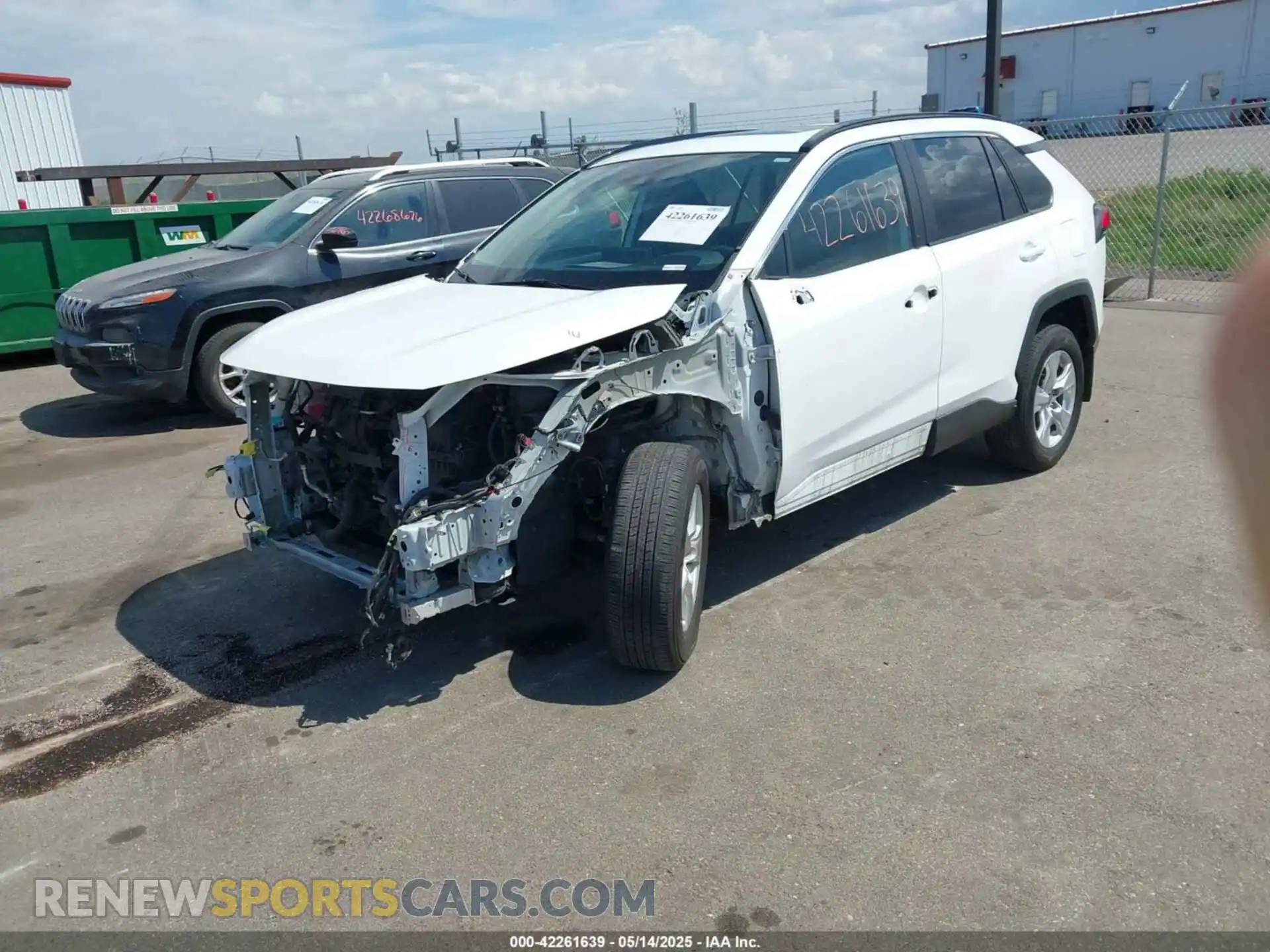 2 Photograph of a damaged car 2T3P1RFVXMC202835 TOYOTA RAV4 2021