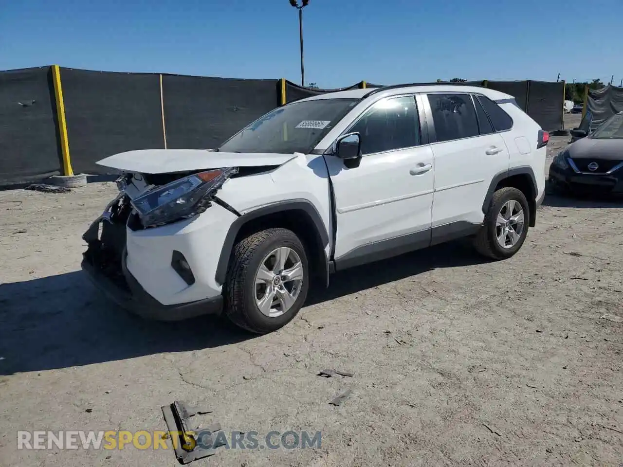 1 Фотография поврежденного автомобиля 2T3P1RFVXMC203046 TOYOTA RAV4 2021