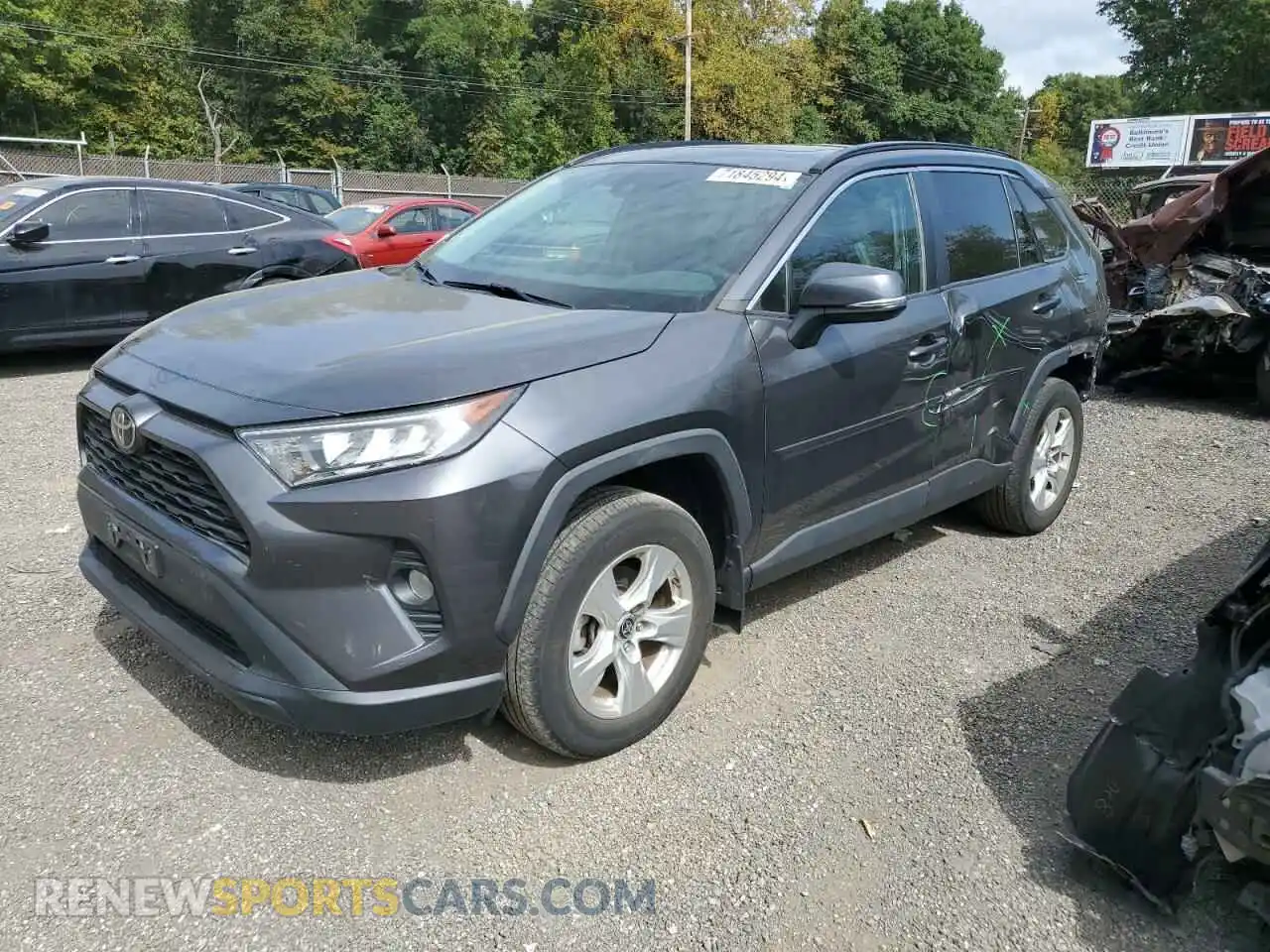 1 Photograph of a damaged car 2T3P1RFVXMC238167 TOYOTA RAV4 2021