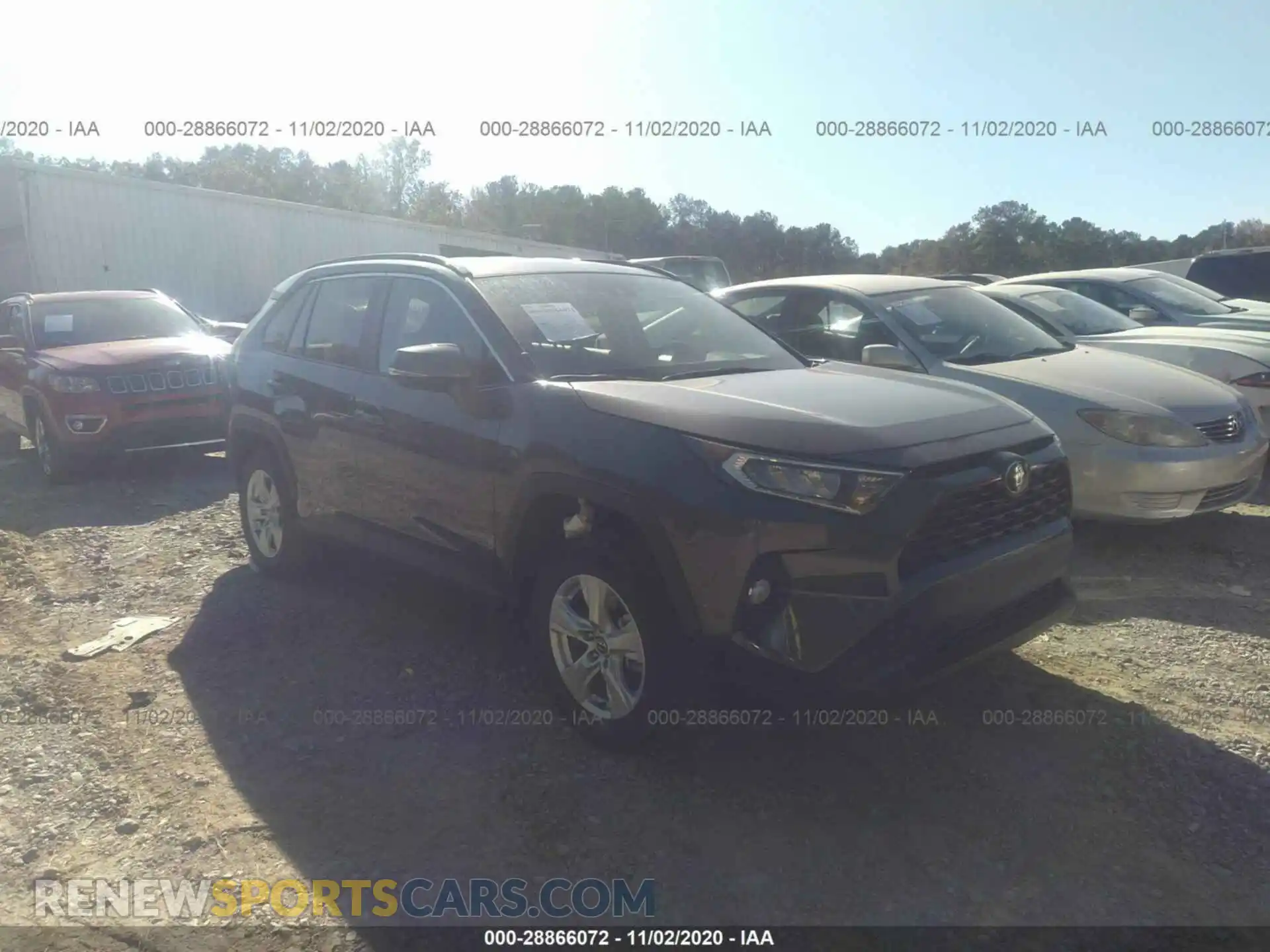 1 Photograph of a damaged car 2T3P1RFVXMW142747 TOYOTA RAV4 2021