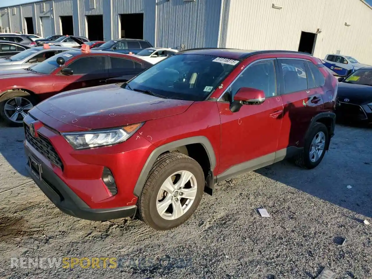 1 Photograph of a damaged car 2T3P1RFVXMW165672 TOYOTA RAV4 2021