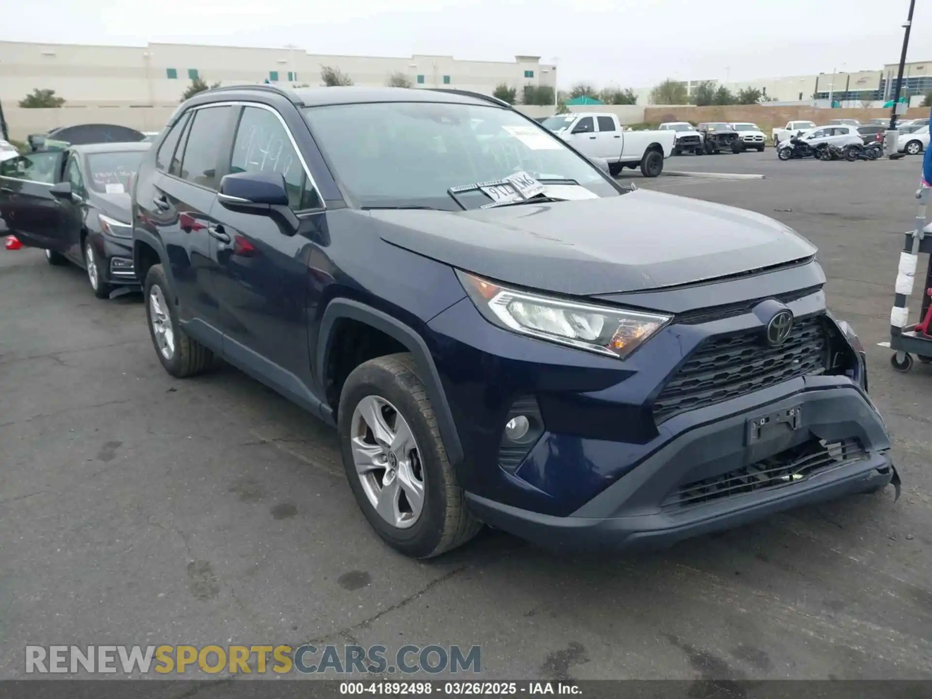 1 Photograph of a damaged car 2T3P1RFVXMW185551 TOYOTA RAV4 2021