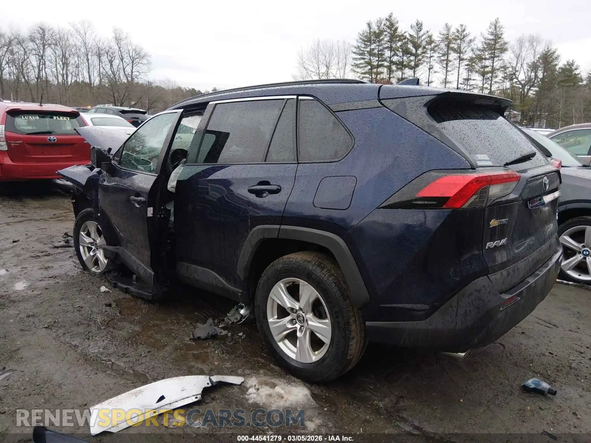 3 fotografías del automóvil dañado 2T3P1RFVXMW196095 TOYOTA RAV4 2021