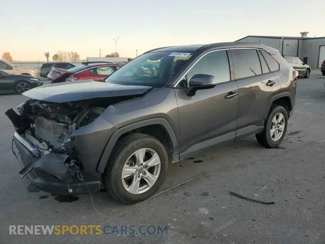 1 Photograph of a damaged car 2T3P1RFVXMW196128 TOYOTA RAV4 2021