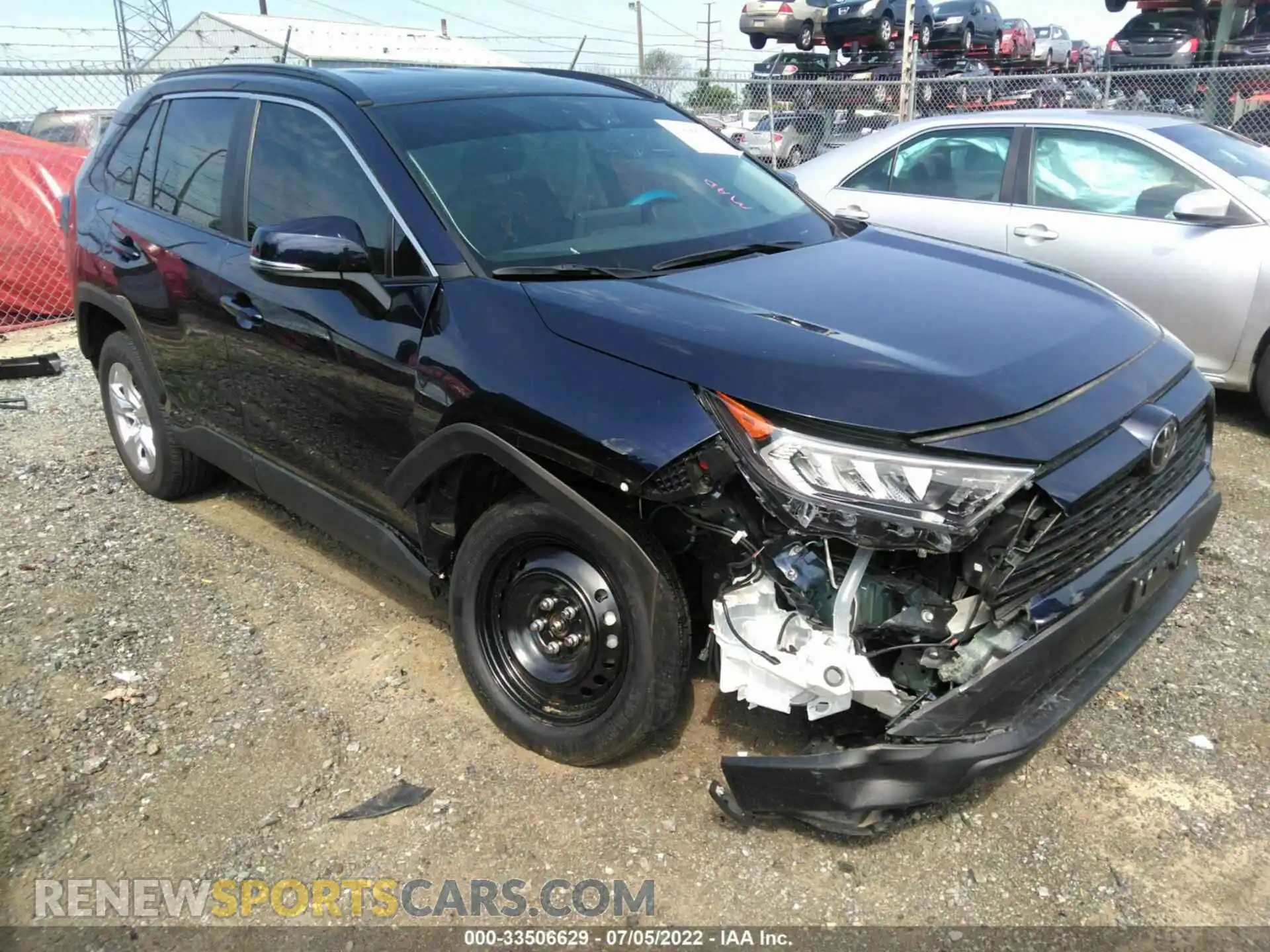 1 Photograph of a damaged car 2T3P1RFVXMW198722 TOYOTA RAV4 2021
