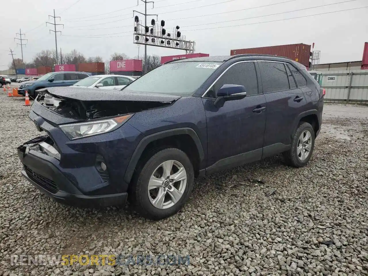 1 Photograph of a damaged car 2T3P1RFVXMW209718 TOYOTA RAV4 2021