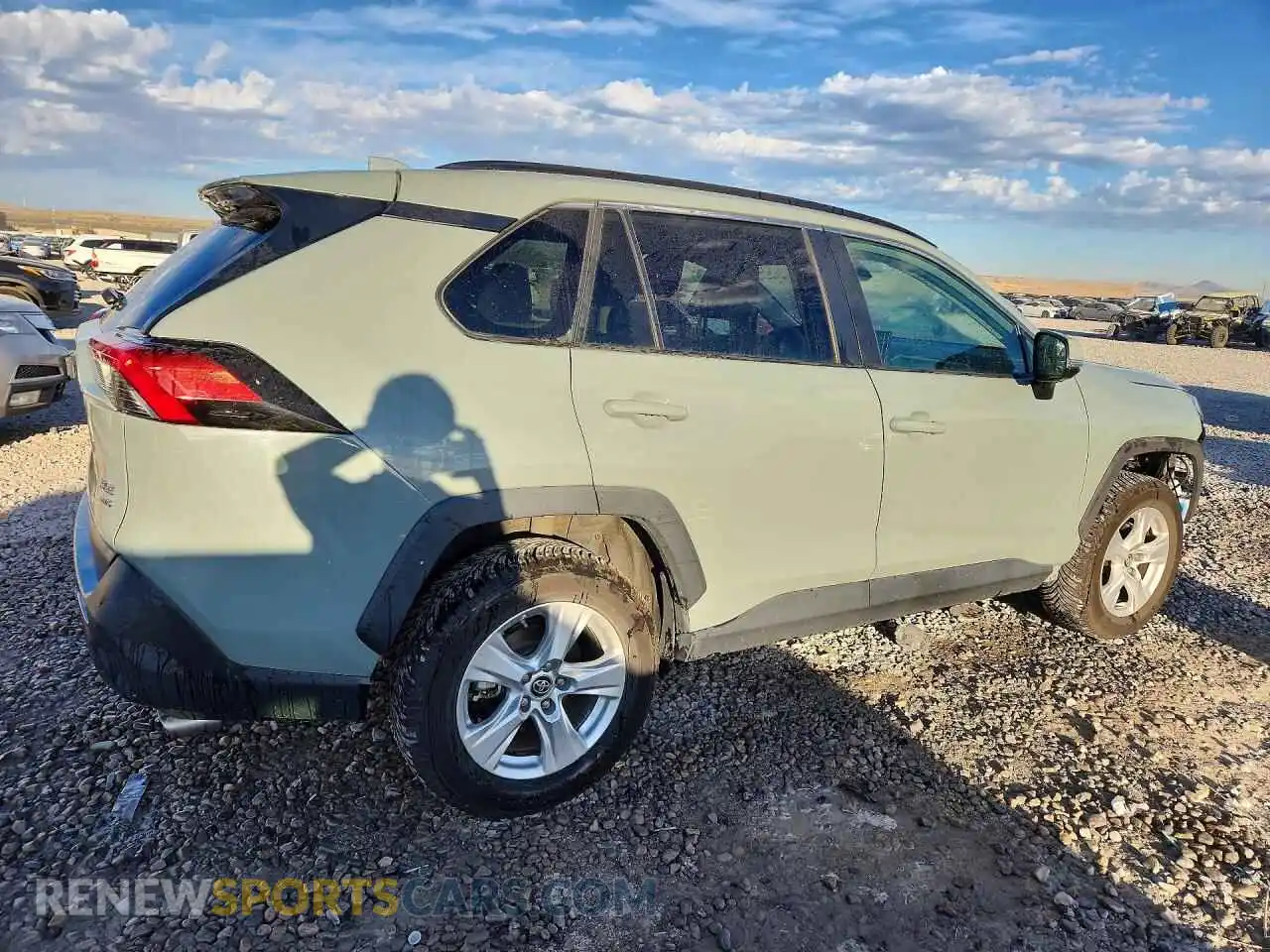 3 fotografías del automóvil dañado 2T3P1RFVXMW209881 TOYOTA RAV4 2021
