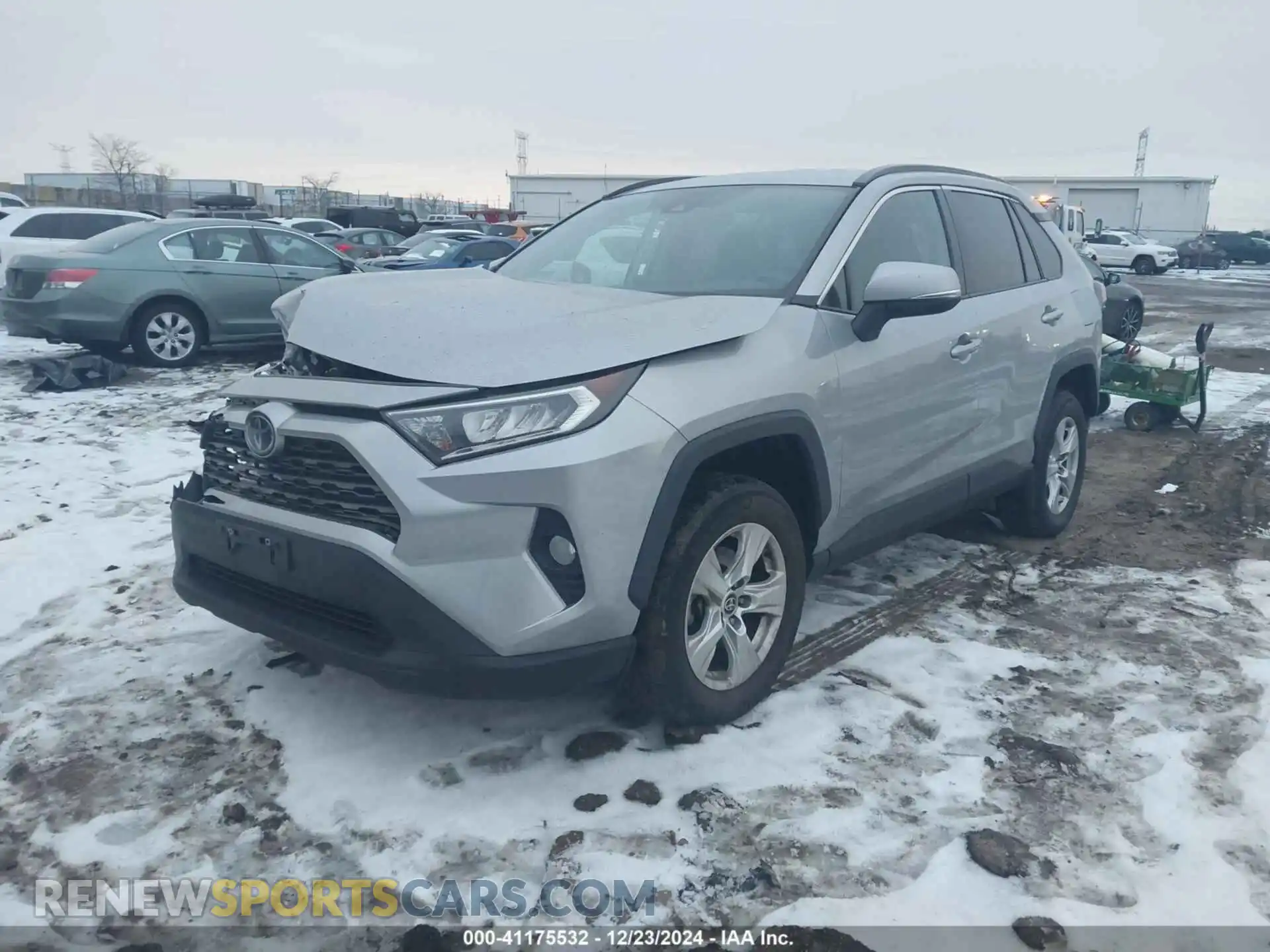 2 Photograph of a damaged car 2T3P1RFVXMW212389 TOYOTA RAV4 2021
