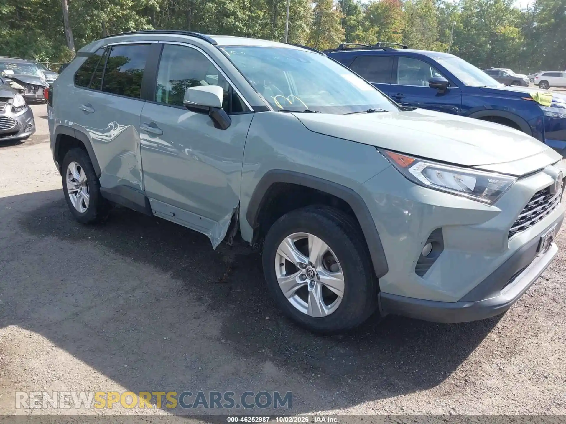 1 Photograph of a damaged car 2T3P1RFVXMW212456 TOYOTA RAV4 2021