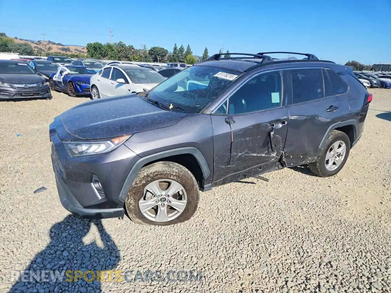 1 Фотография поврежденного автомобиля 2T3P1RFVXMW213252 TOYOTA RAV4 2021