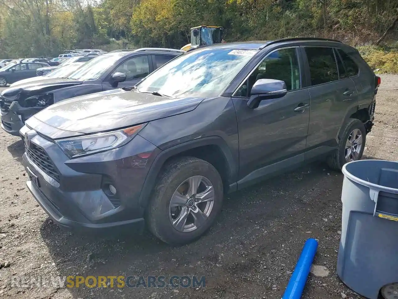 1 Photograph of a damaged car 2T3P1RFVXMW218256 TOYOTA RAV4 2021