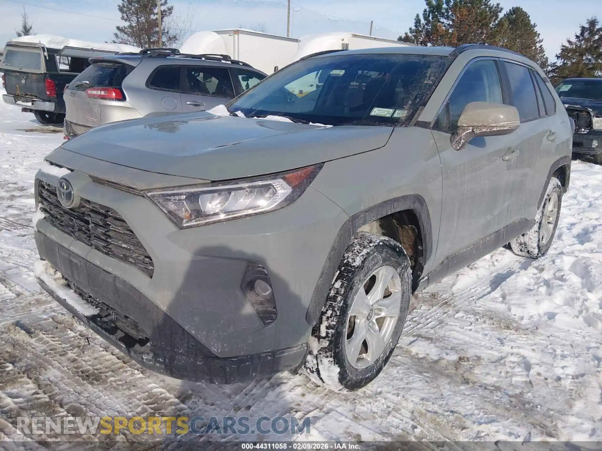 2 Photograph of a damaged car 2T3P1RFVXMW222551 TOYOTA RAV4 2021