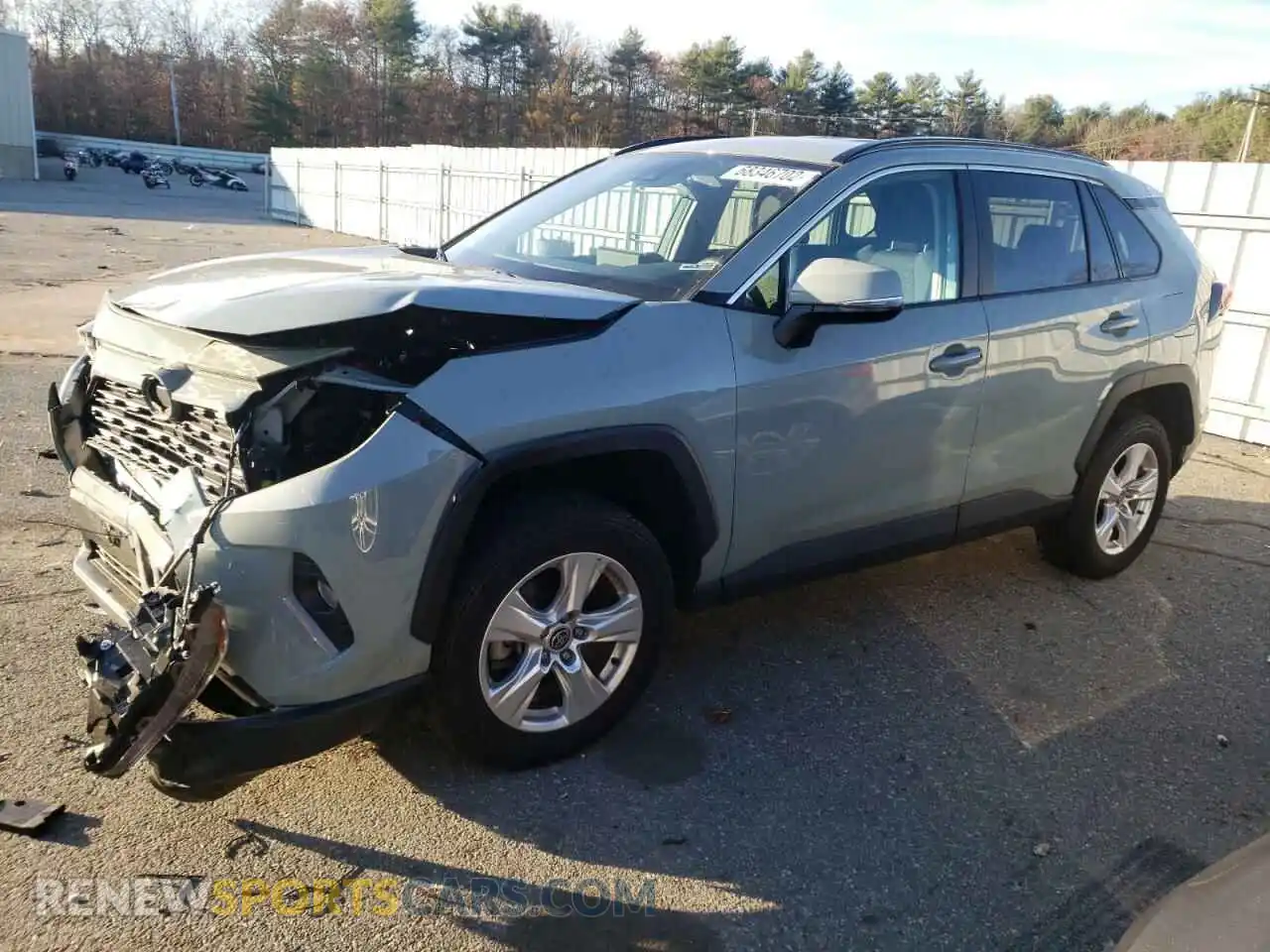 1 Photograph of a damaged car 2T3P1RFVXMW225692 TOYOTA RAV4 2021