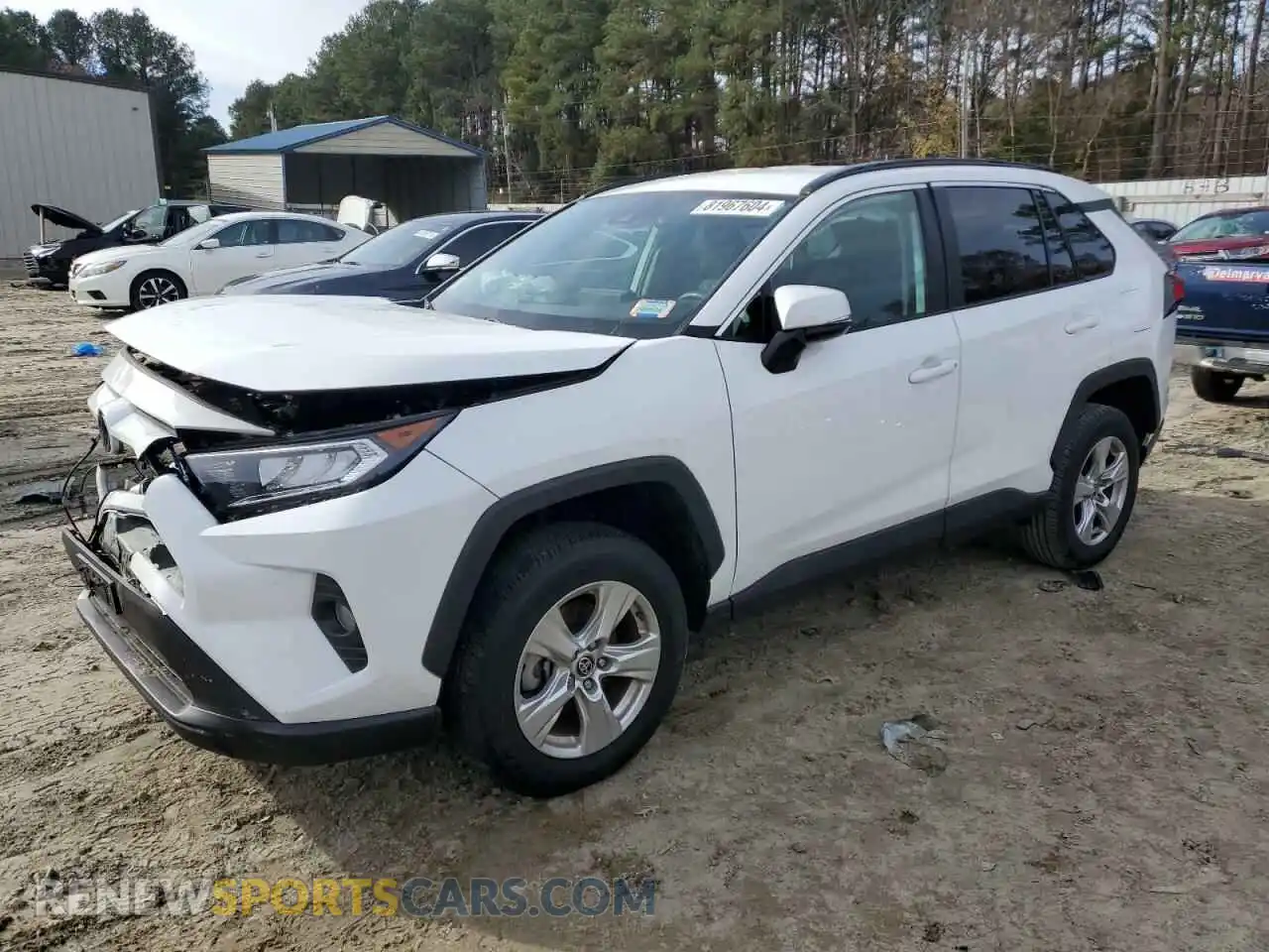 1 Photograph of a damaged car 2T3P1RFVXMW236580 TOYOTA RAV4 2021