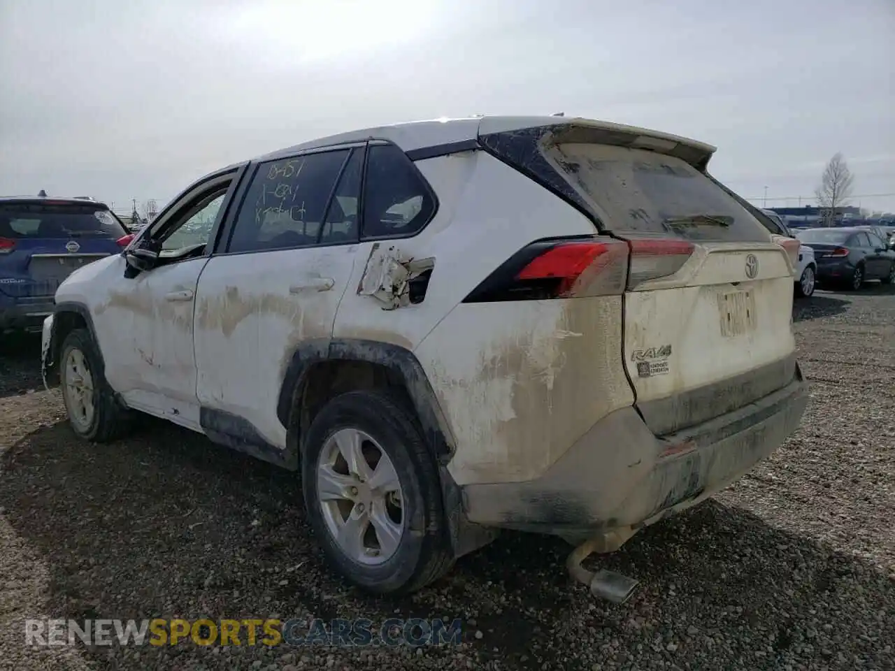 3 Фотография поврежденного автомобиля 2T3R1RFV5MC187881 TOYOTA RAV4 2021