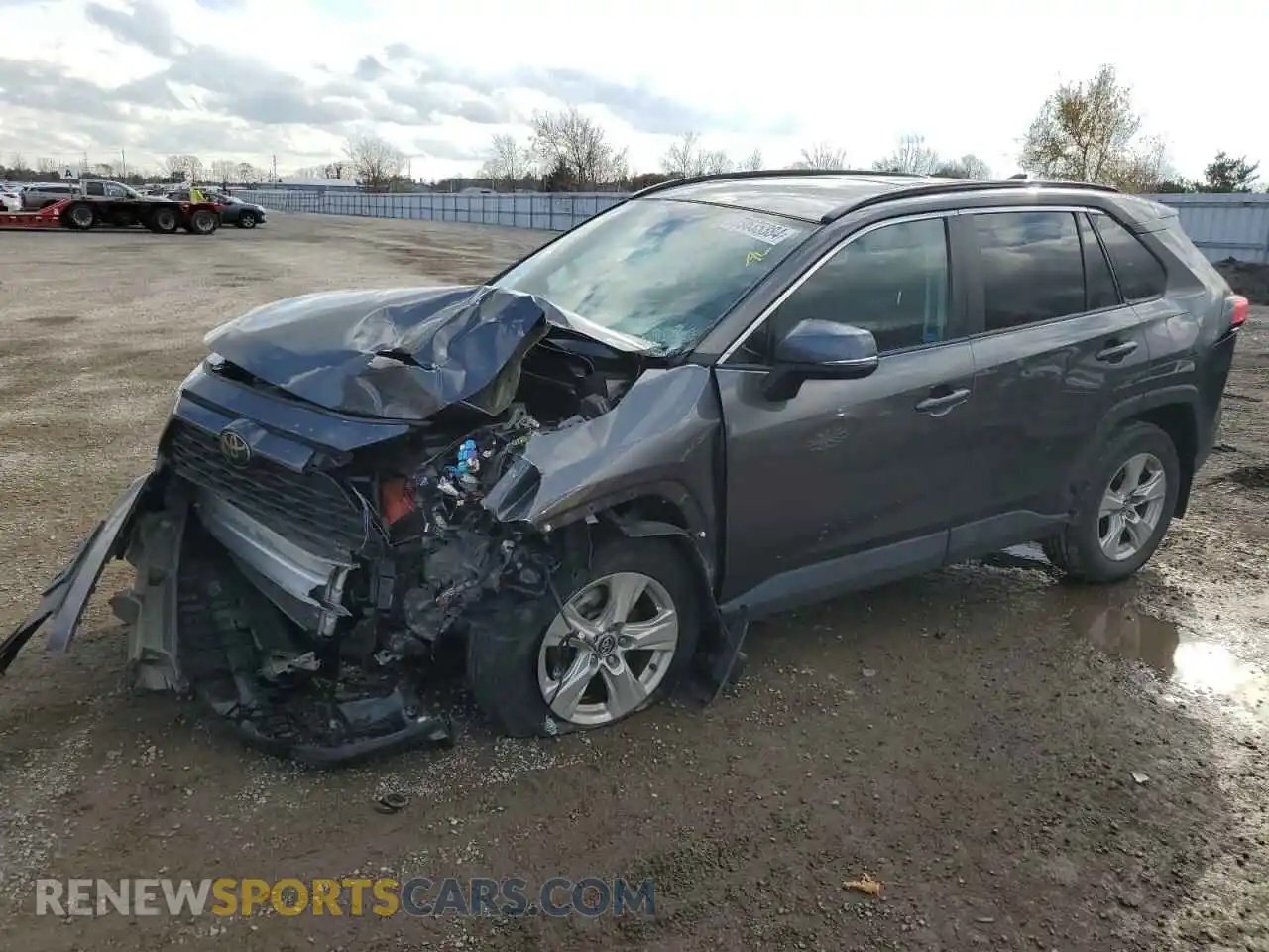 1 Photograph of a damaged car 2T3R1RFV9MC149747 TOYOTA RAV4 2021