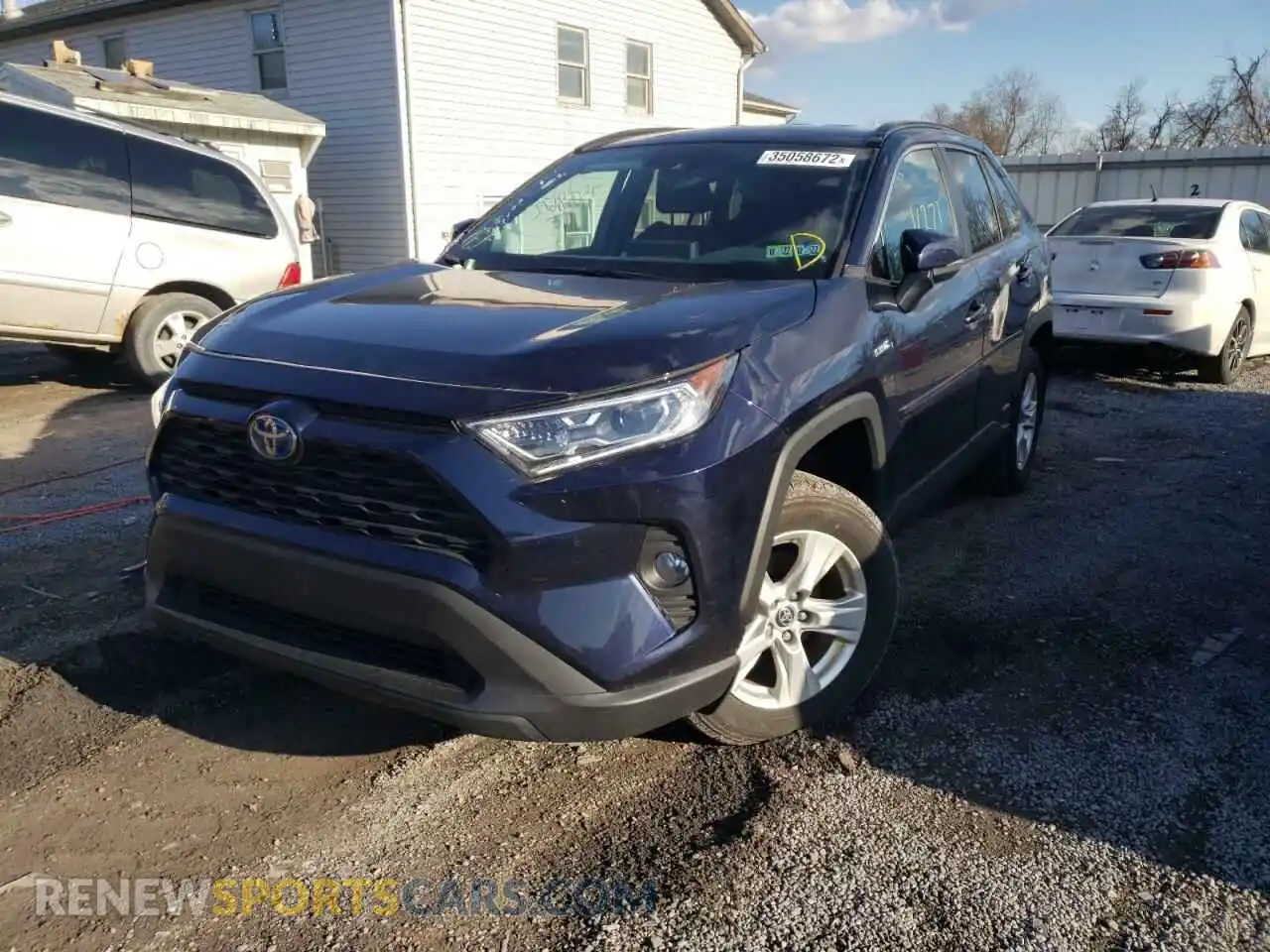 2 Photograph of a damaged car 2T3R6RFV1MW010549 TOYOTA RAV4 2021