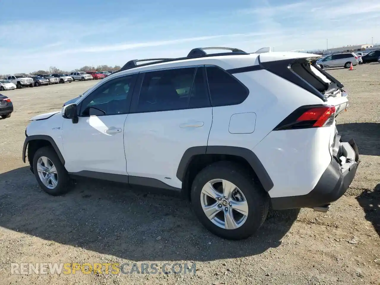 2 Photograph of a damaged car 2T3R6RFV3MW013498 TOYOTA RAV4 2021