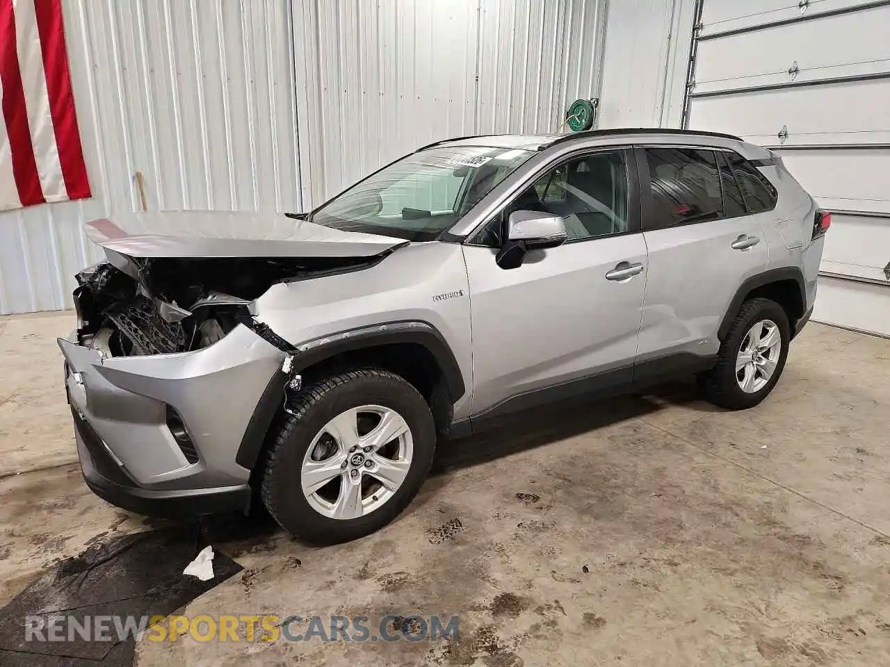 1 Фотография поврежденного автомобиля 2T3R6RFV5MW003913 TOYOTA RAV4 2021