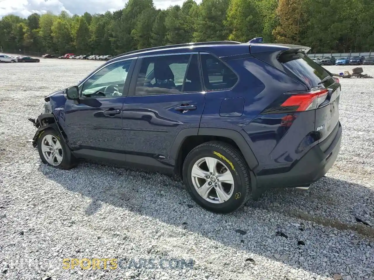 2 Photograph of a damaged car 2T3R6RFVXMW010971 TOYOTA RAV4 2021