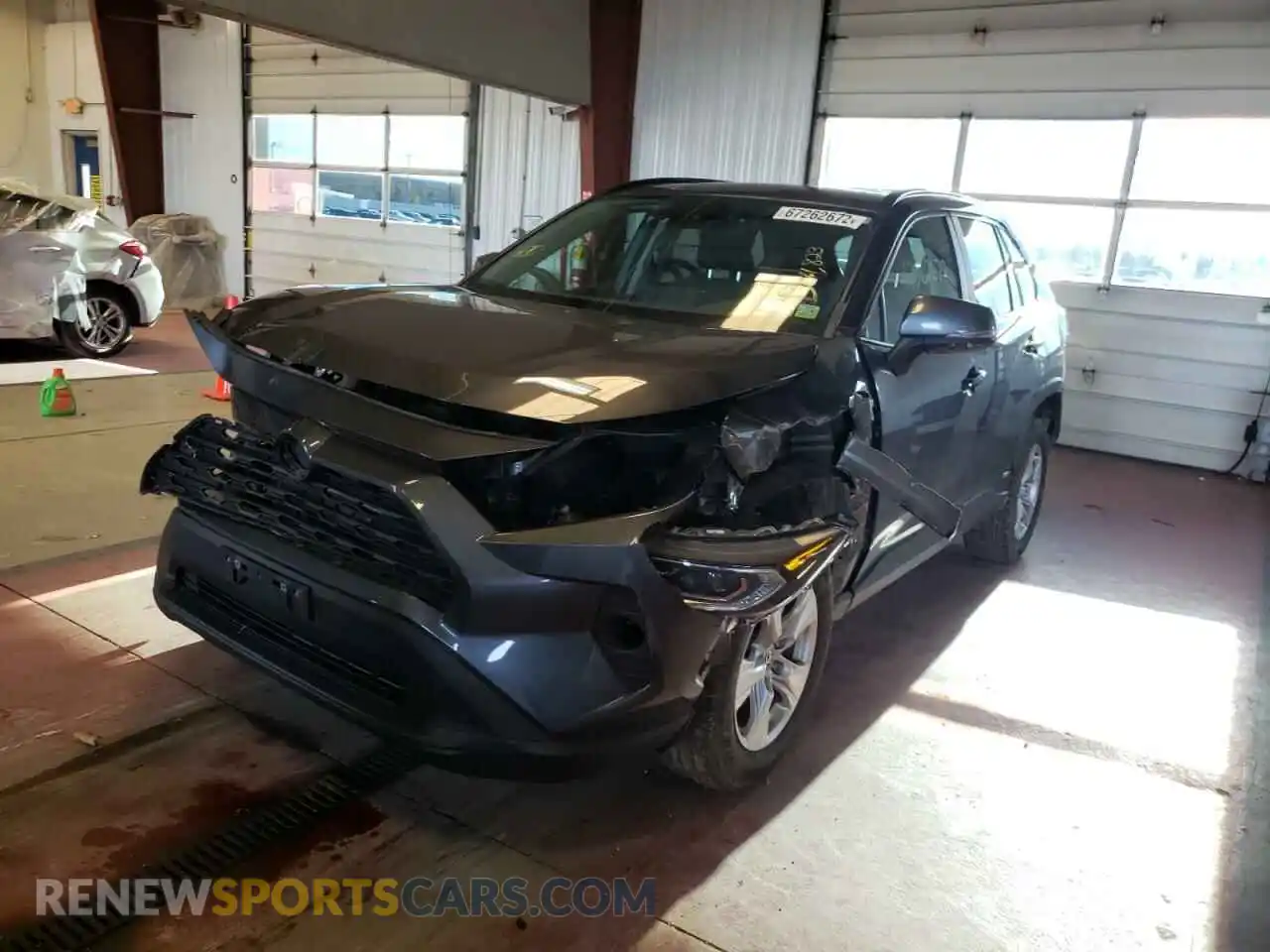 2 Фотография поврежденного автомобиля 2T3RWRFV2MW110336 TOYOTA RAV4 2021