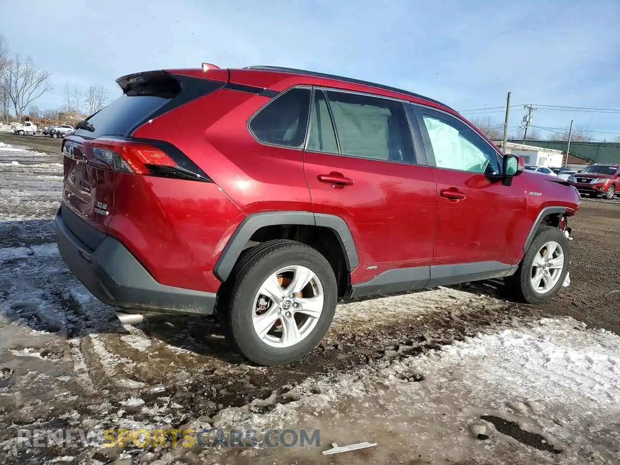 3 Photograph of a damaged car 2T3RWRFV2MW114760 TOYOTA RAV4 2021