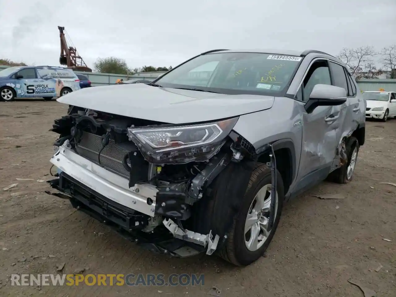 2 Photograph of a damaged car 2T3RWRFV2MW120560 TOYOTA RAV4 2021