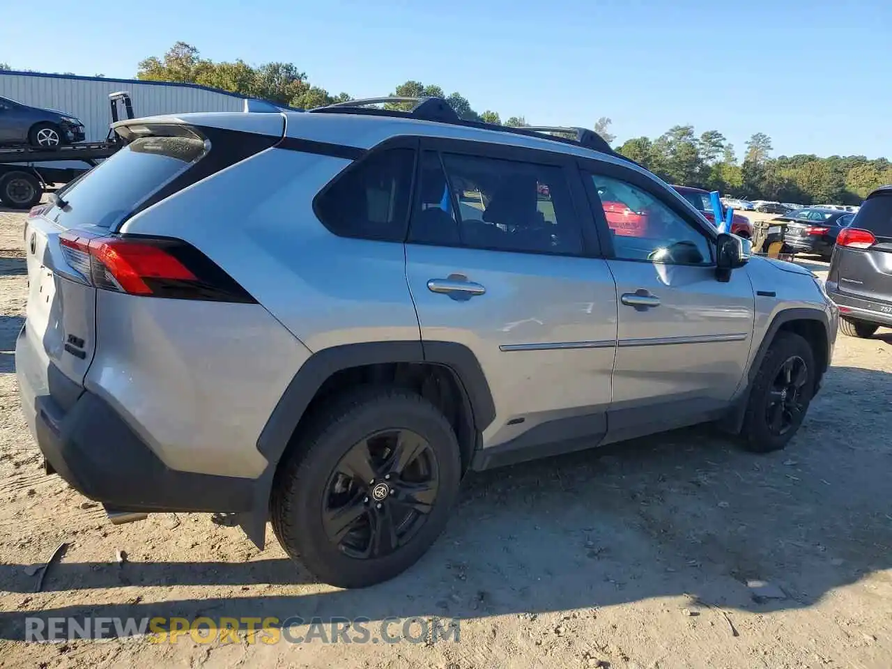 3 fotografías del automóvil dañado 2T3RWRFV2MW128190 TOYOTA RAV4 2021