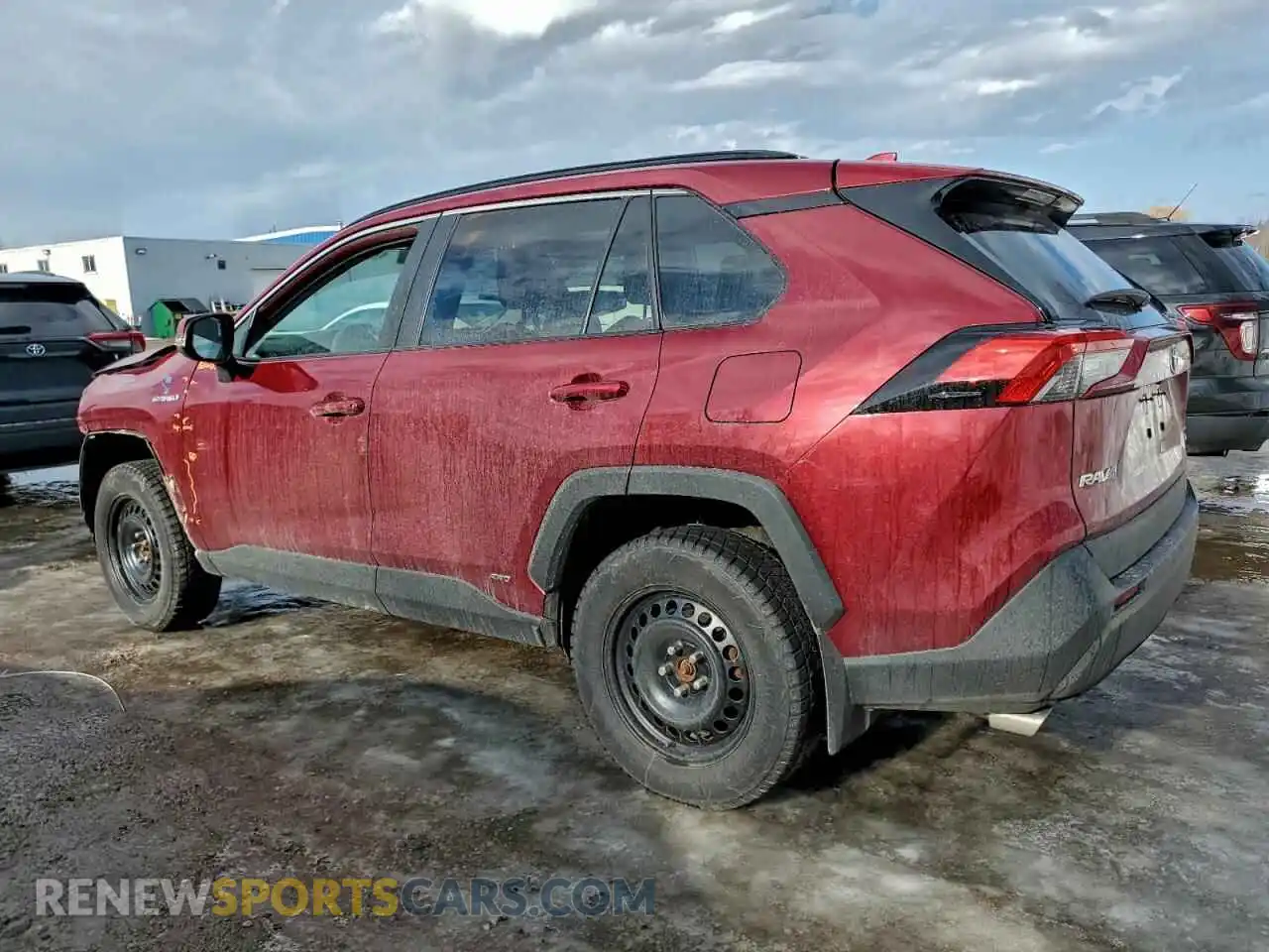 2 Фотография поврежденного автомобиля 2T3RWRFV4MW118955 TOYOTA RAV4 2021