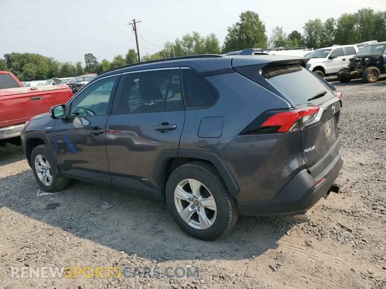 2 Photograph of a damaged car 2T3RWRFV7MW108095 TOYOTA RAV4 2021