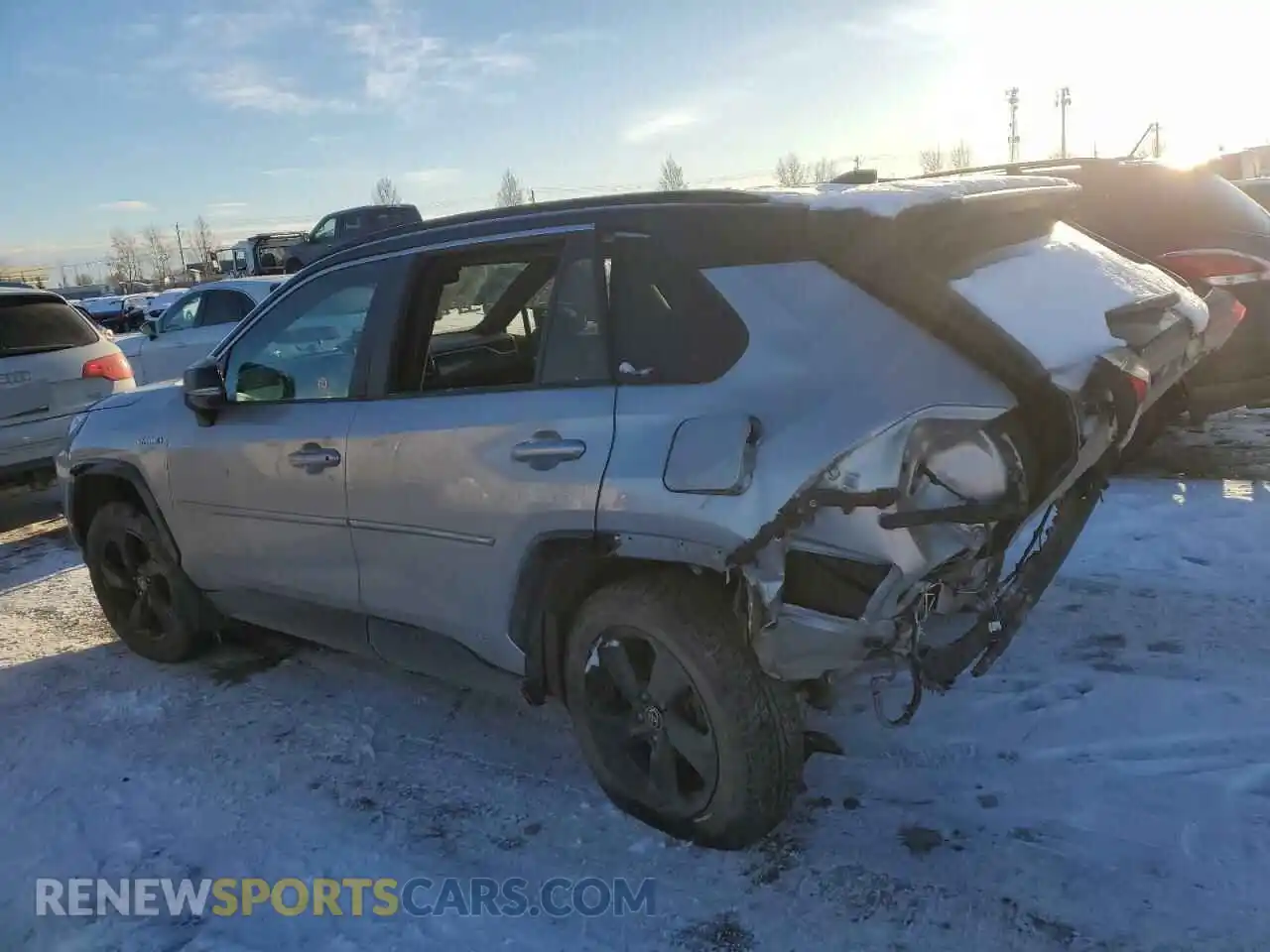 2 Photograph of a damaged car 2T3RWRFV7MW123857 TOYOTA RAV4 2021