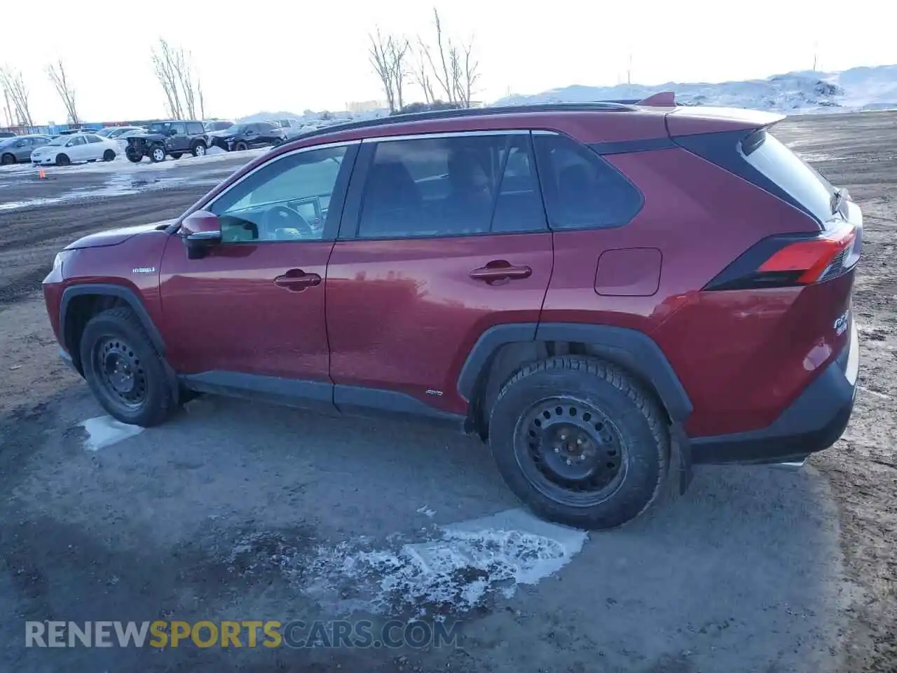 2 fotografías del automóvil dañado 2T3RWRFV8MW121485 TOYOTA RAV4 2021