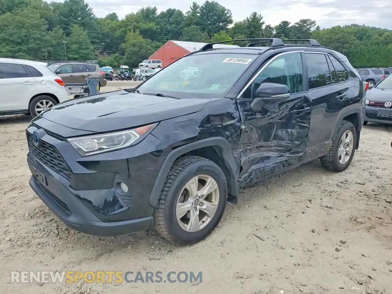 1 Photograph of a damaged car 2T3RWRFV9MW113900 TOYOTA RAV4 2021