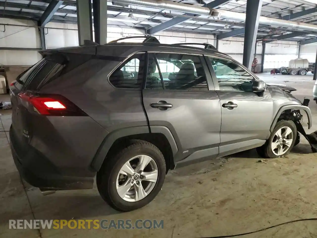 3 Фотография поврежденного автомобиля 2T3RWRFV9MW124959 TOYOTA RAV4 2021