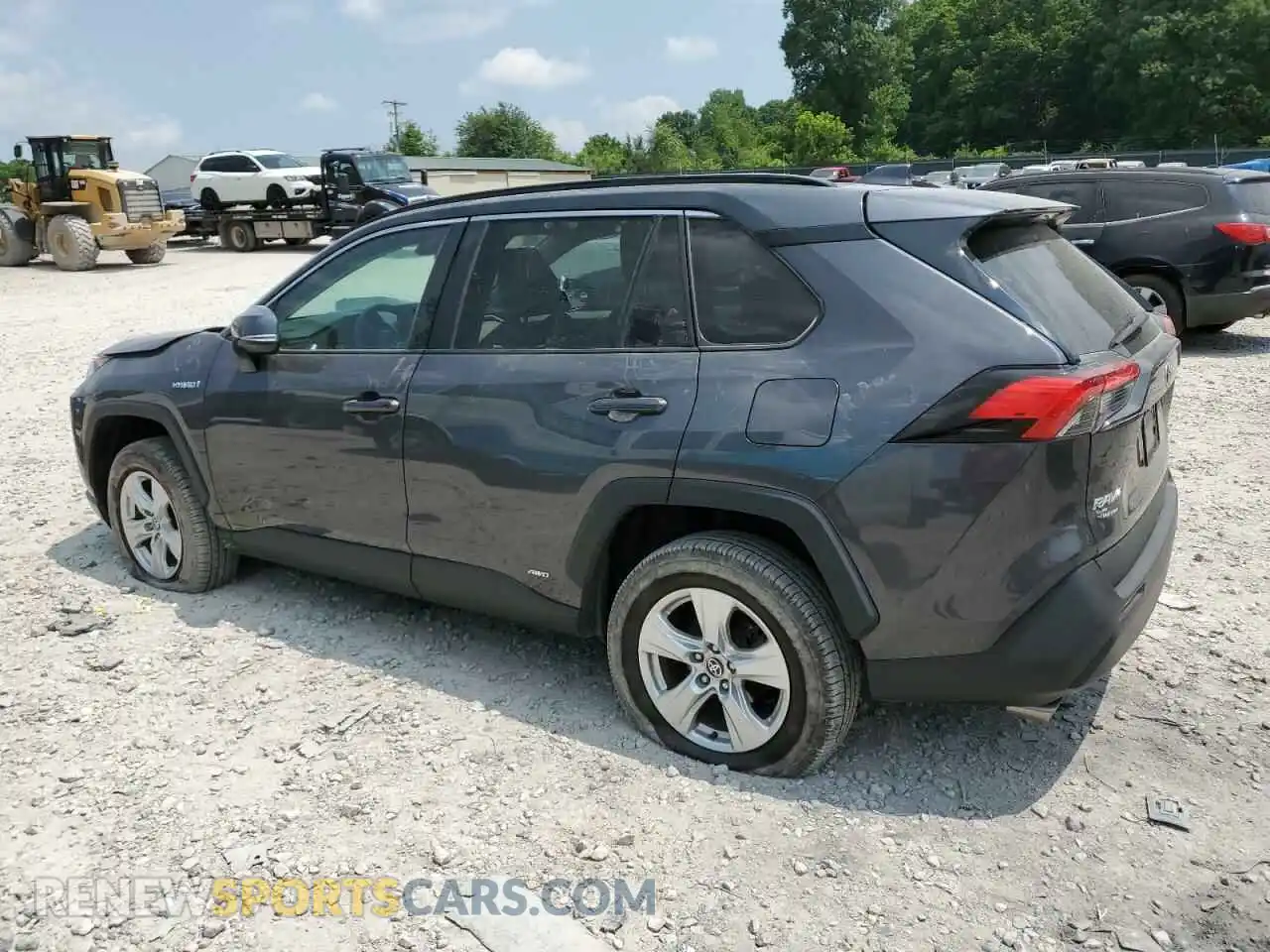 2 Photograph of a damaged car 2T3RWRFVXMW112612 TOYOTA RAV4 2021
