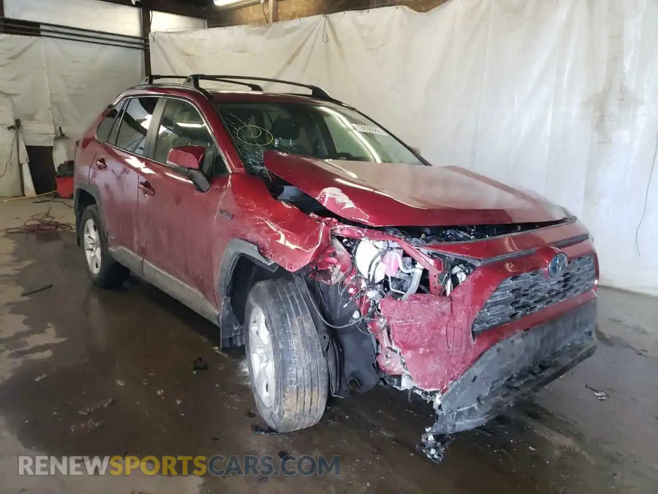 1 fotografías del automóvil dañado 2T3RWRFVXMW120600 TOYOTA RAV4 2021