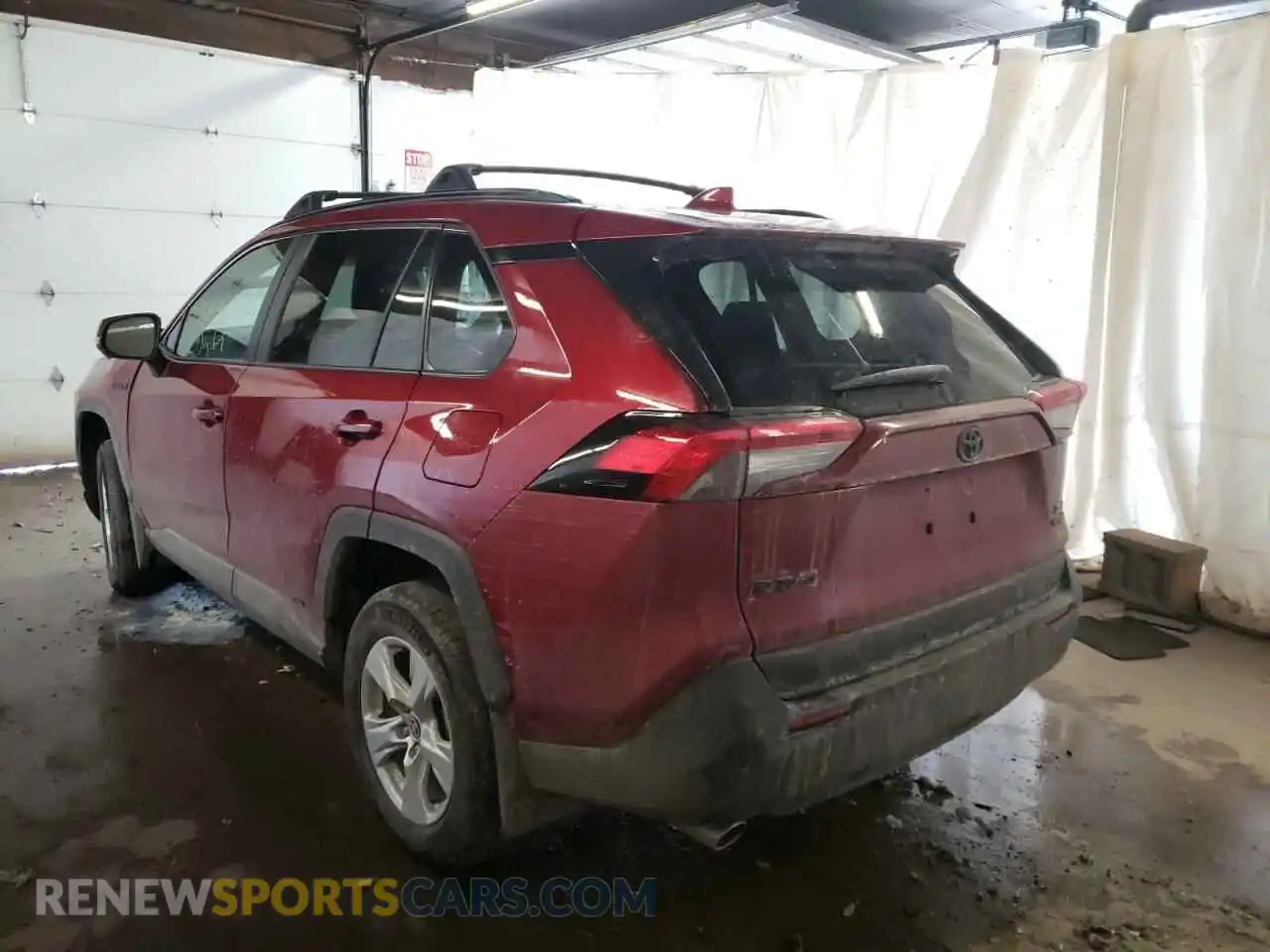 3 fotografías del automóvil dañado 2T3RWRFVXMW120600 TOYOTA RAV4 2021