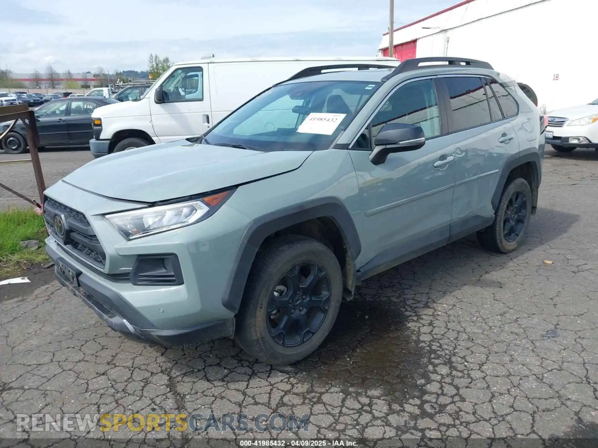 2 Photograph of a damaged car 2T3S1RFV4MW170974 TOYOTA RAV4 2021