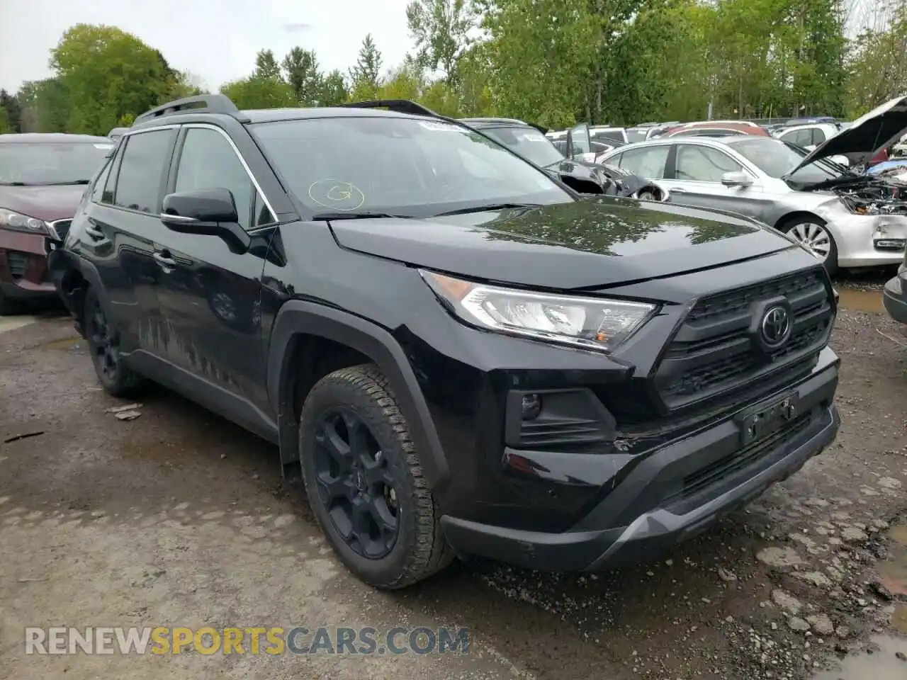 1 Photograph of a damaged car 2T3S1RFV6MW159474 TOYOTA RAV4 2021