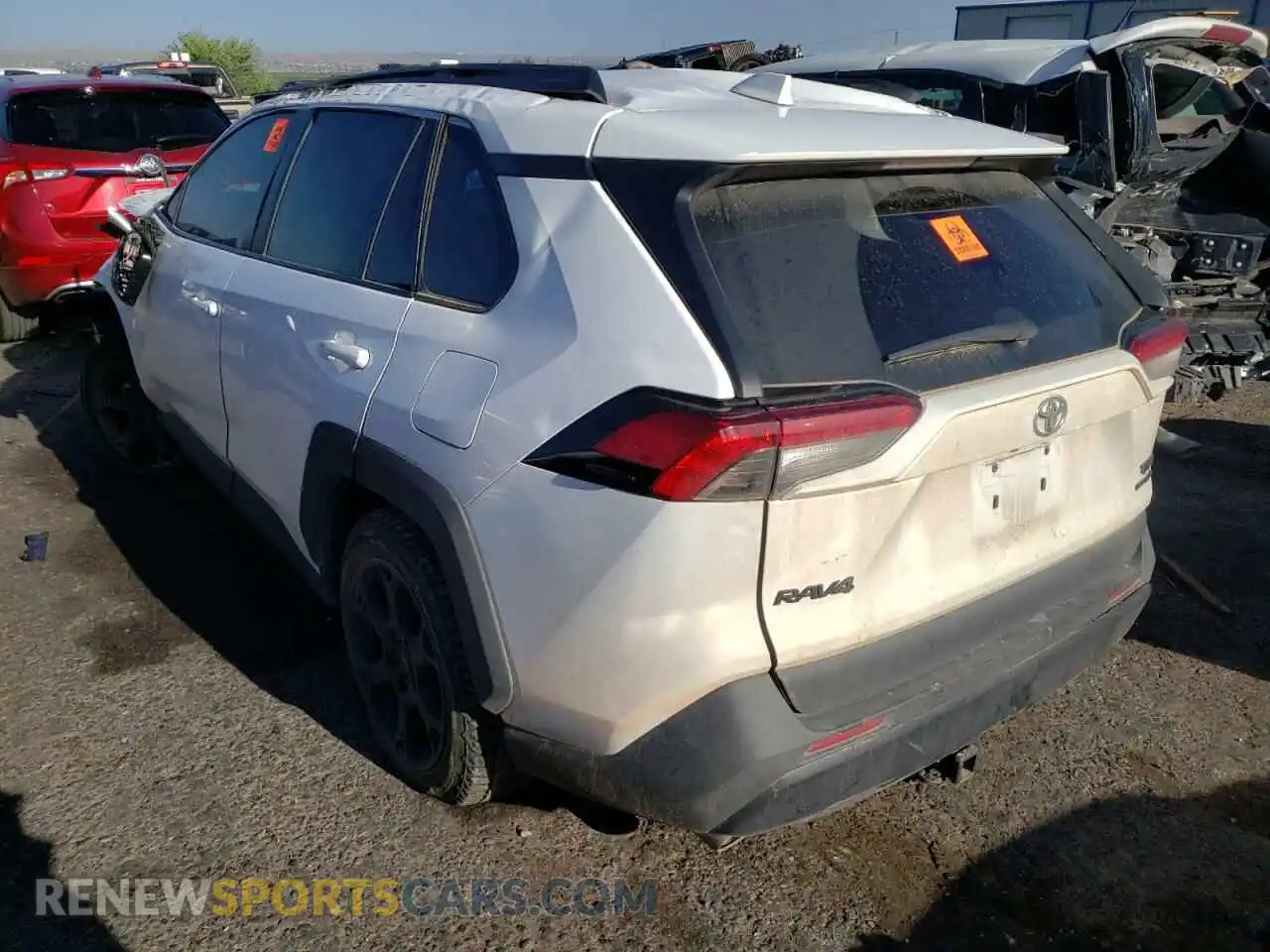 3 Photograph of a damaged car 2T3S1RFV7MW153179 TOYOTA RAV4 2021