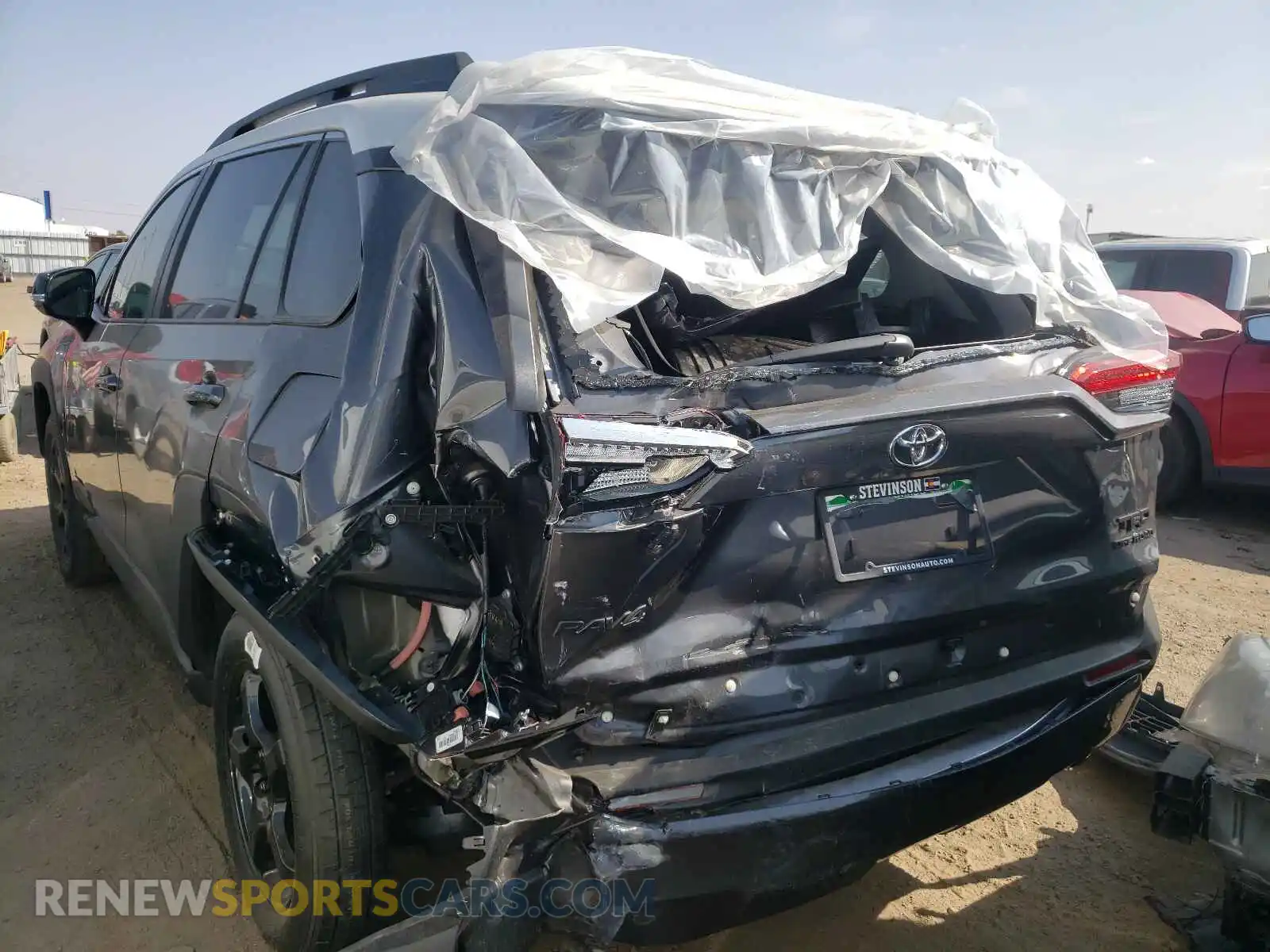 3 Photograph of a damaged car 2T3S1RFV7MW223683 TOYOTA RAV4 2021