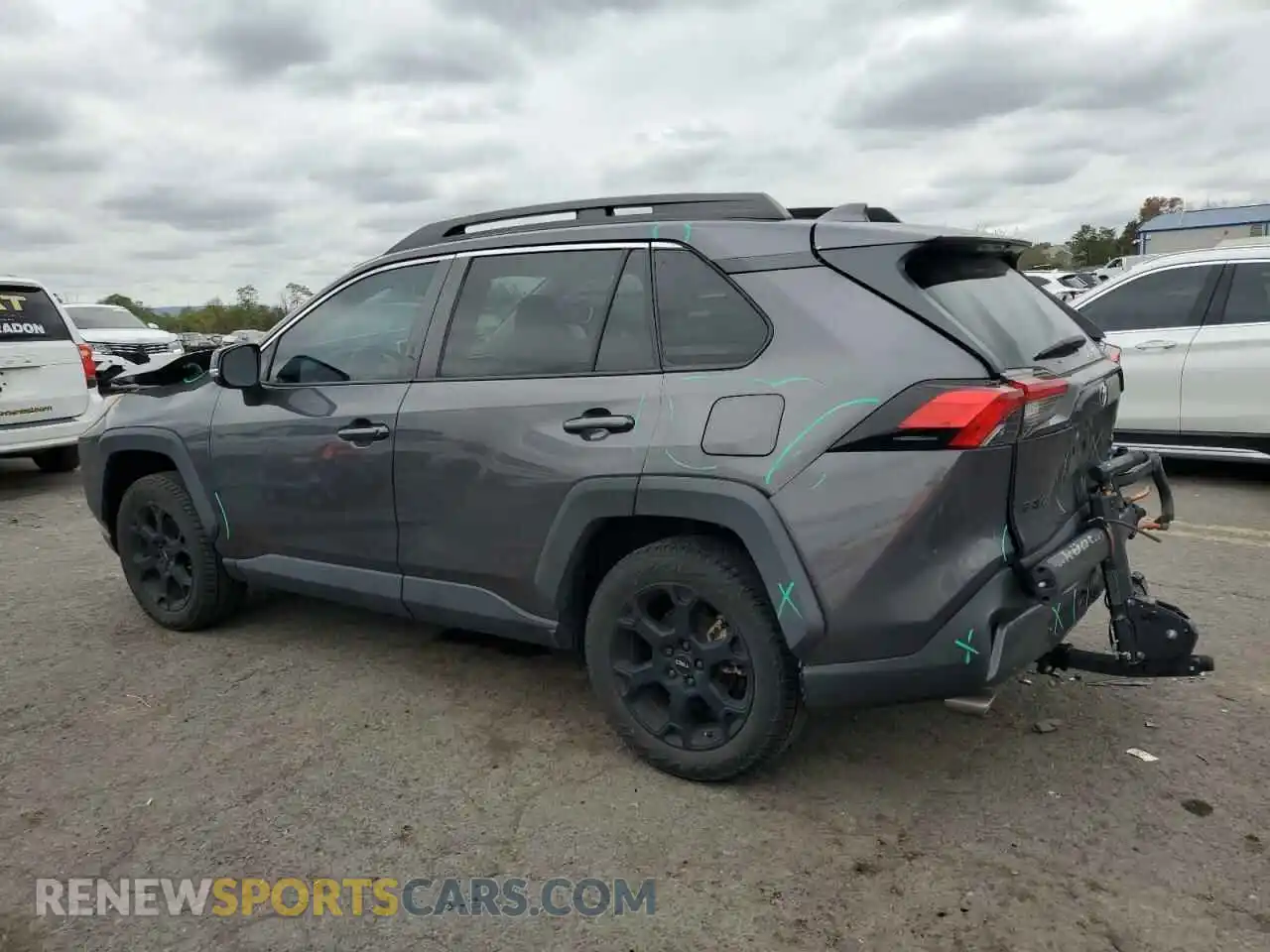 2 Photograph of a damaged car 2T3S1RFV9MW244003 TOYOTA RAV4 2021